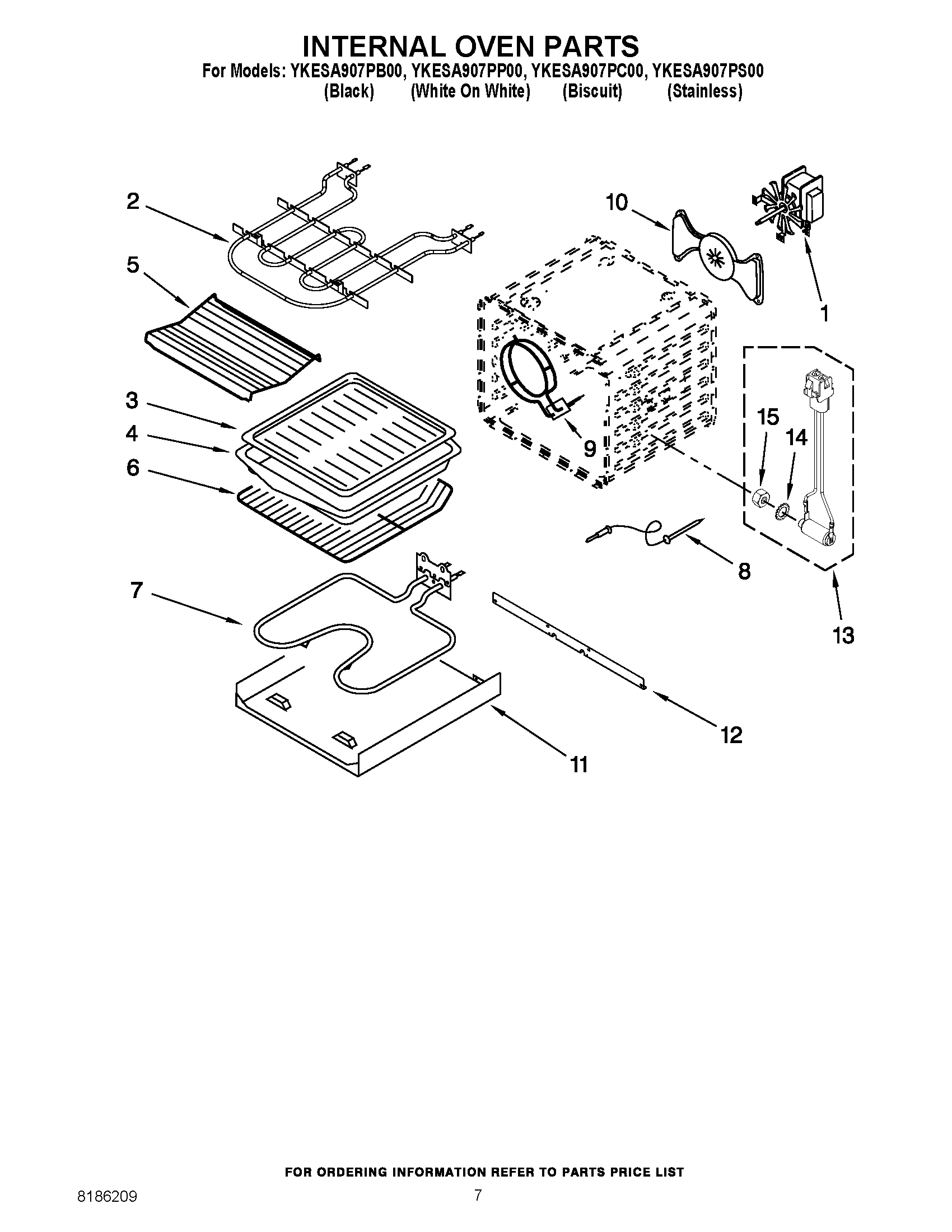 05 - INTERNAL OVEN PARTS