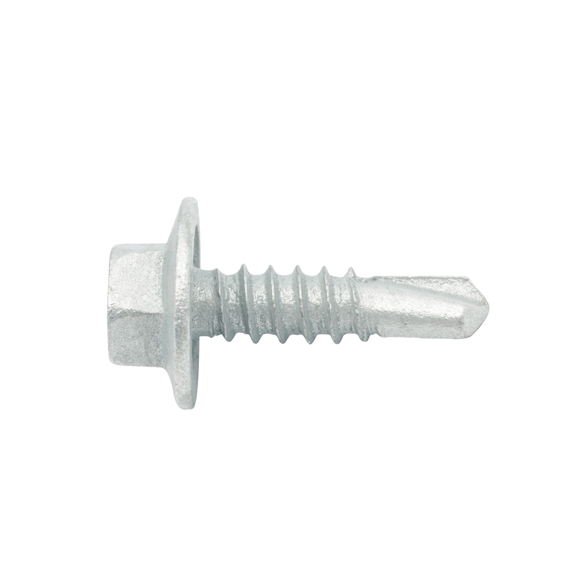 ZENITH® 12G x 20mm Class 3 Galvanised, Self Drilling, External Hex Drive, Metal Screws – External Use – 15 Pack