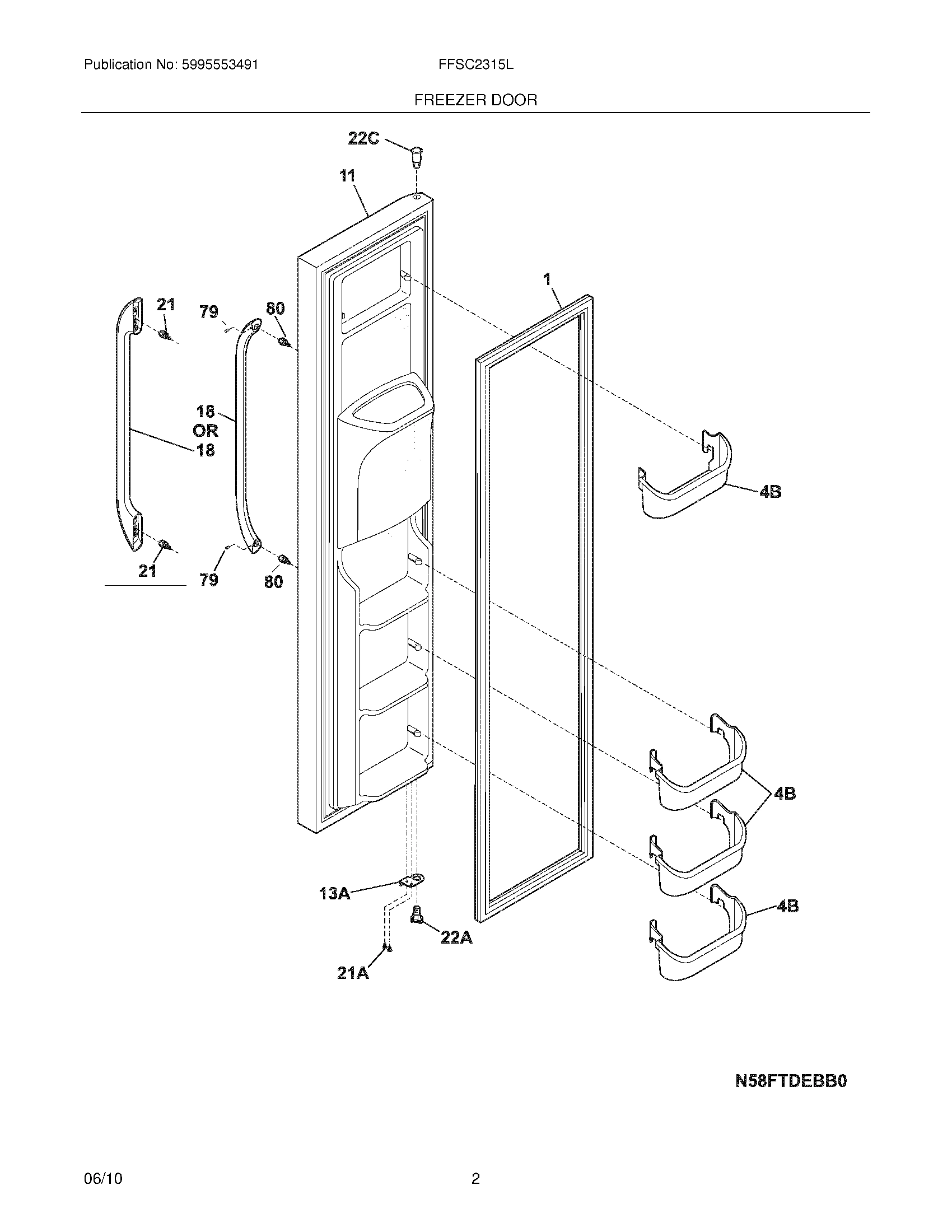 03 - FREEZER DOOR