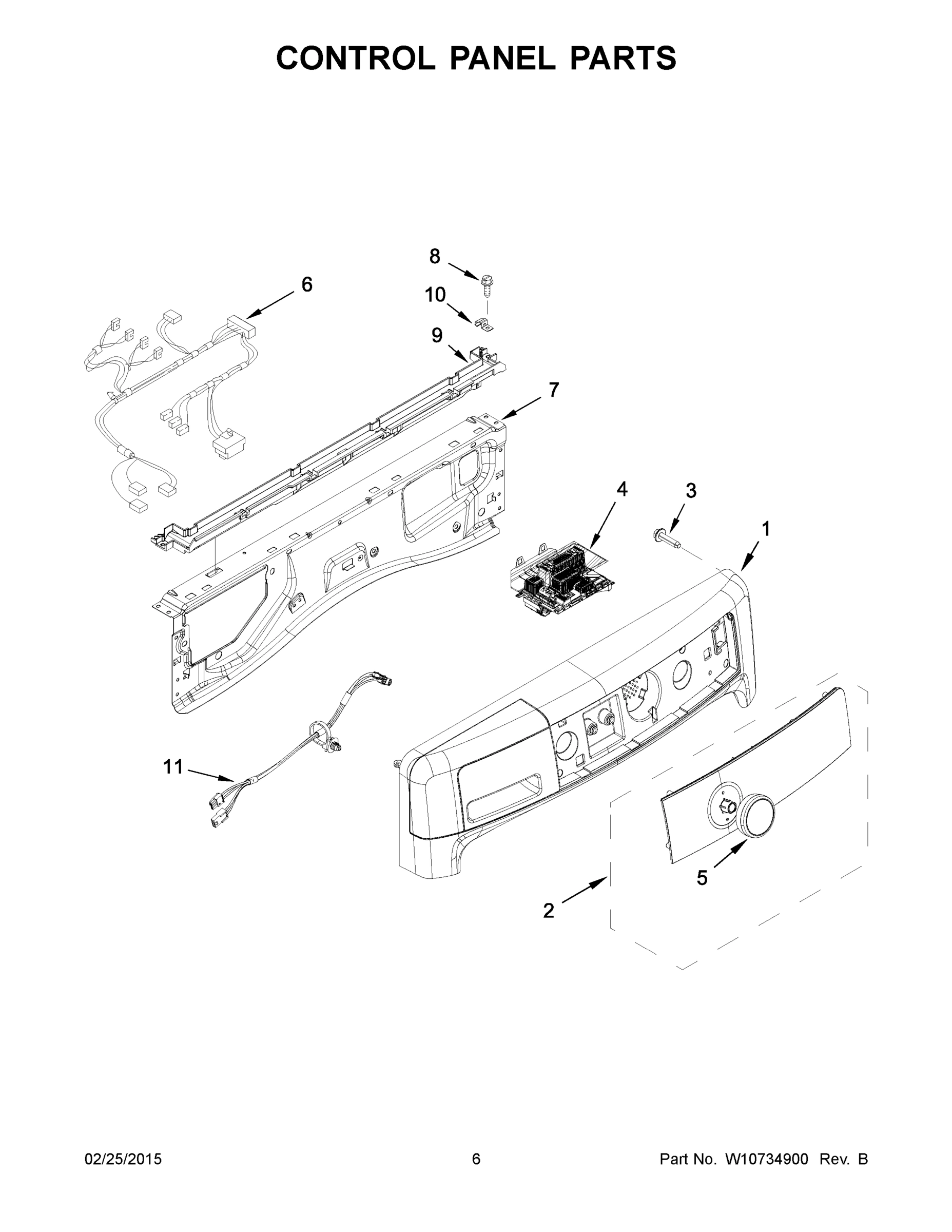 04 - CONTROL PANEL PARTS