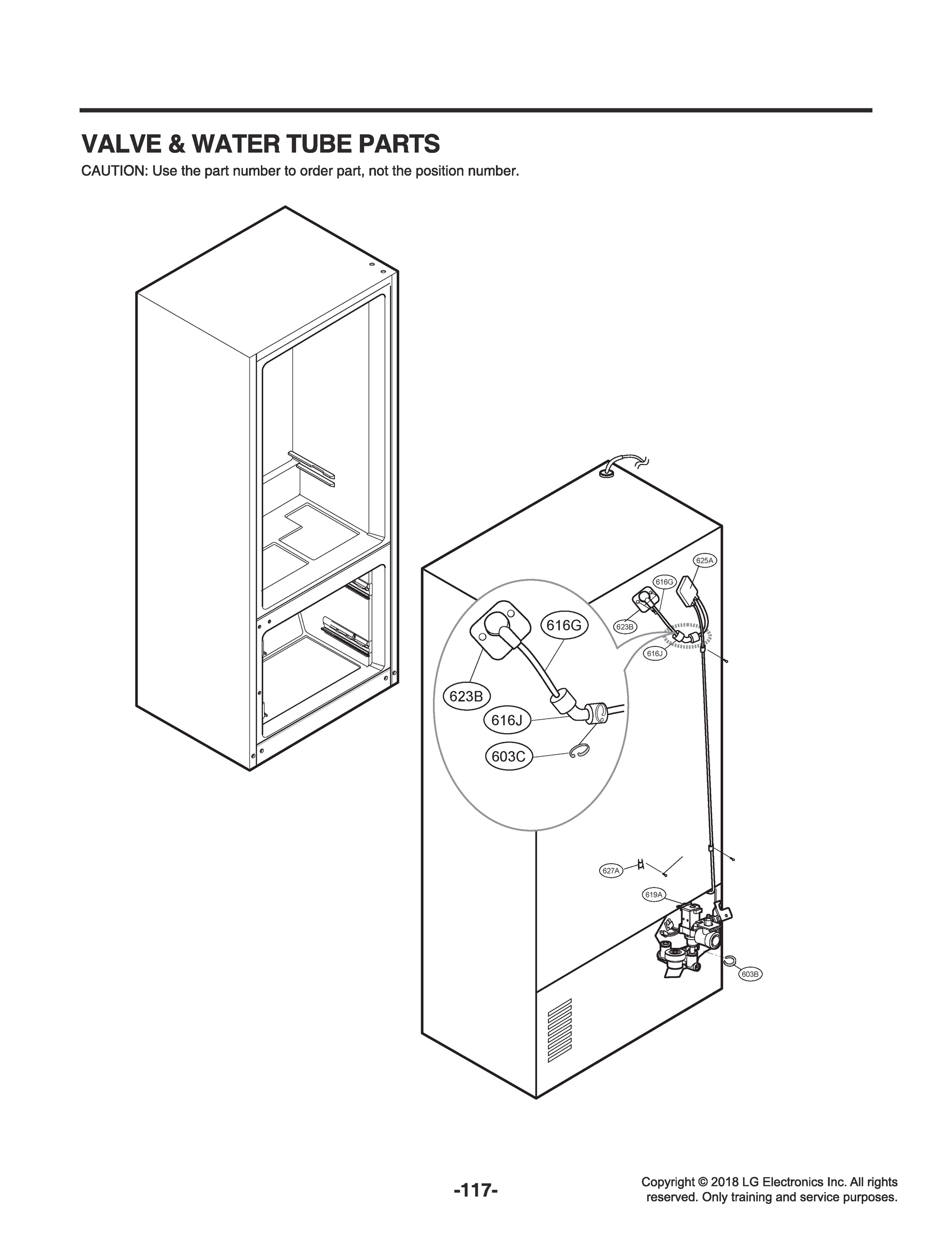VALVE & WATER TUBE PARTS