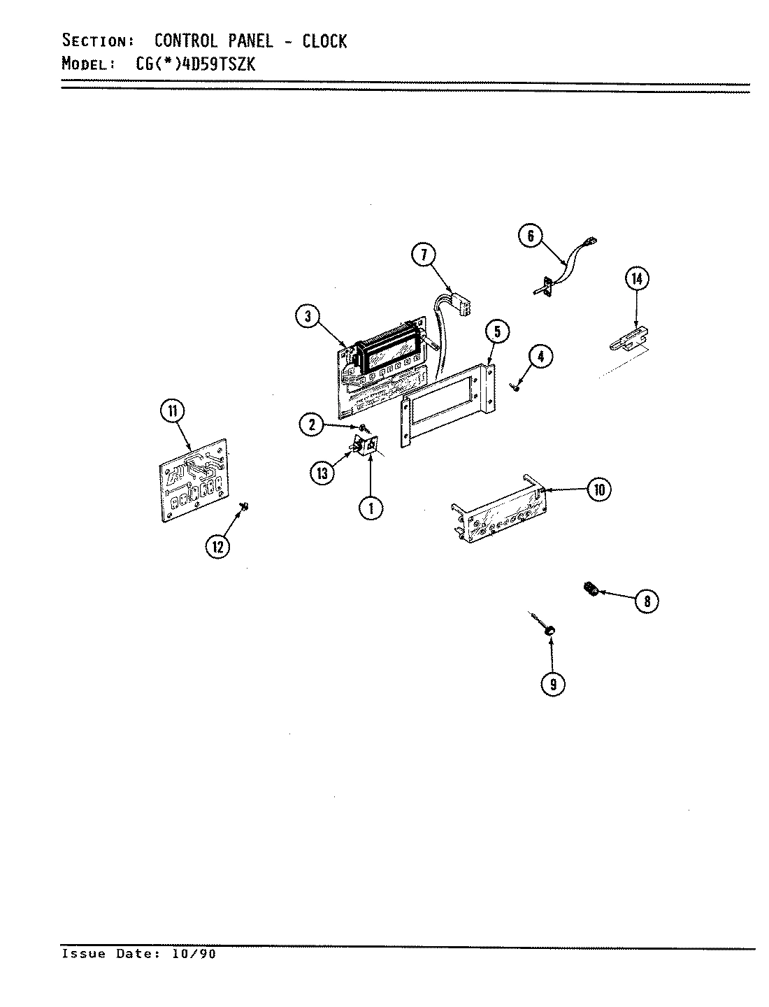 04 - CONTROL PANEL (CLOCK)