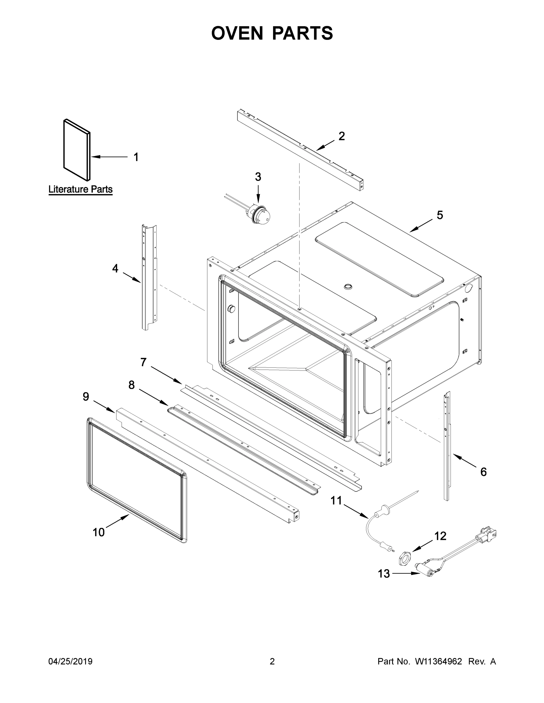 02 - OVEN PARTS
