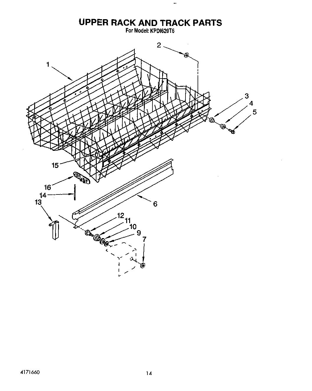 11 - UPPER RACK AND TRACK