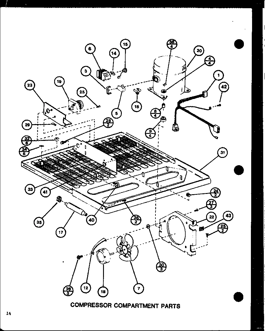01 - COMPRESSOR COMPARTMENT PARTS