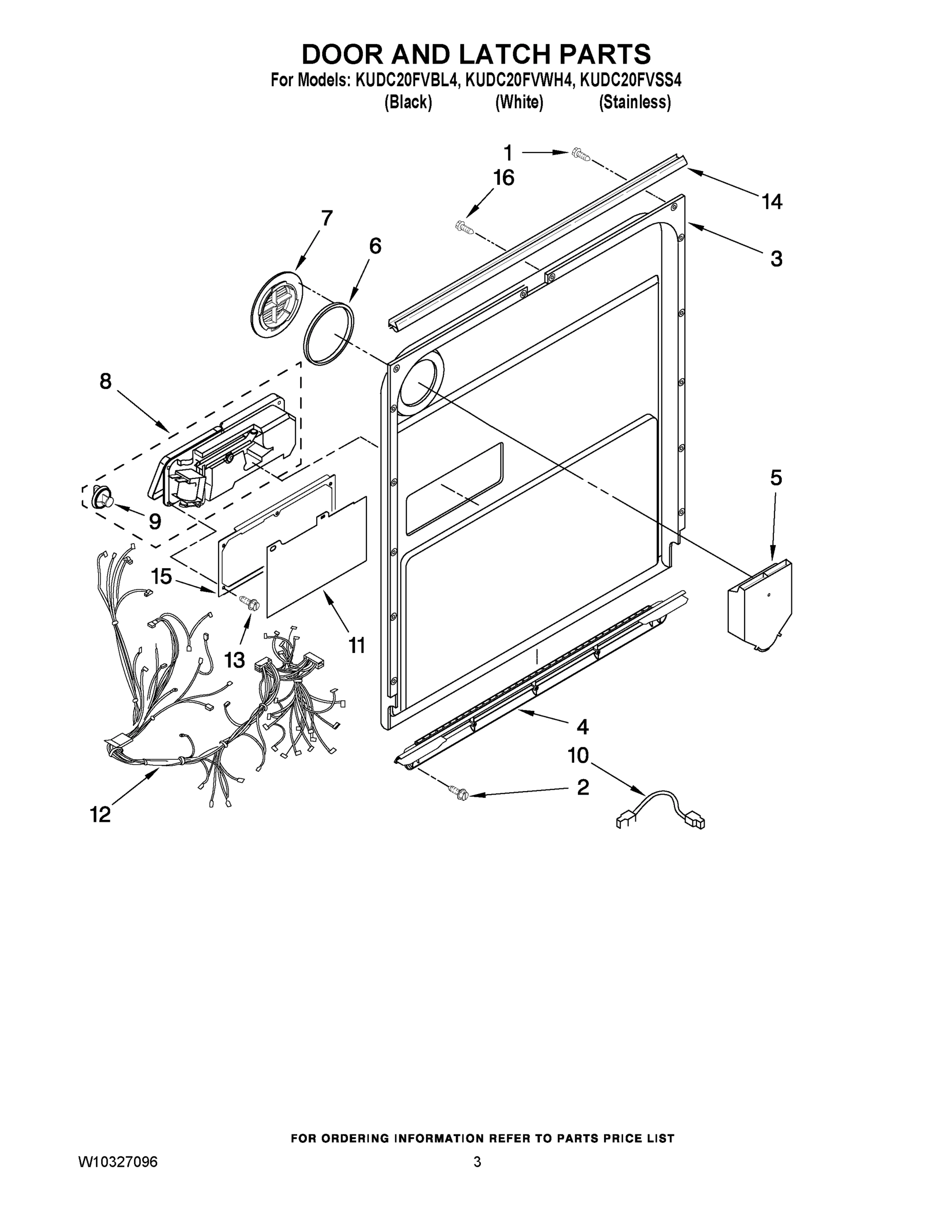 03 - DOOR AND LATCH PARTS