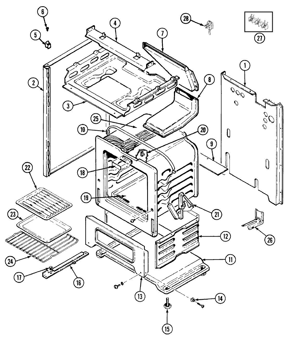 01 - BODY/OVEN