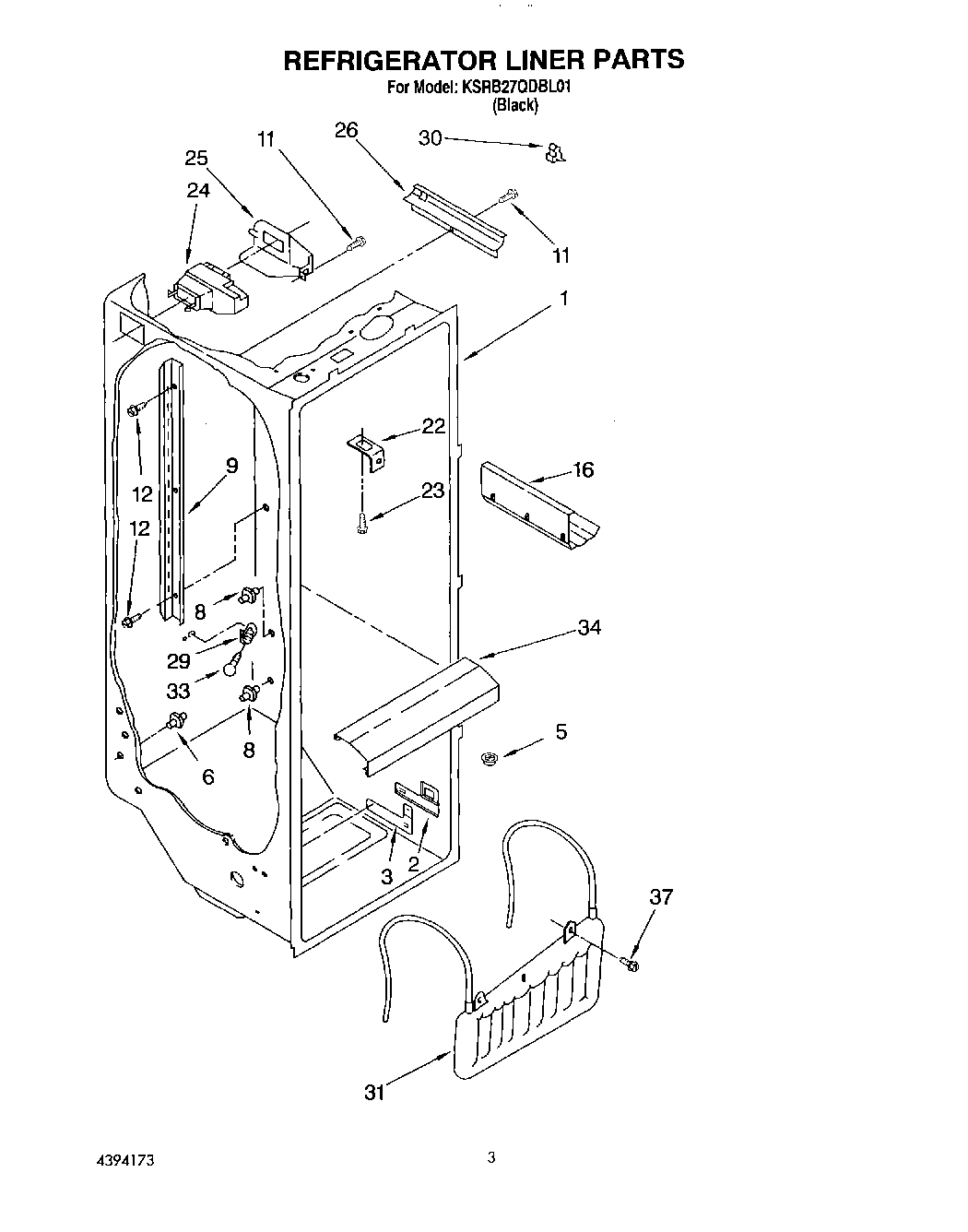 02 - REFRIGERATOR LINER