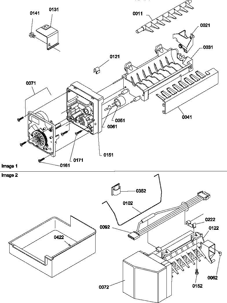05 - ICE MAKER ASSY PARTS