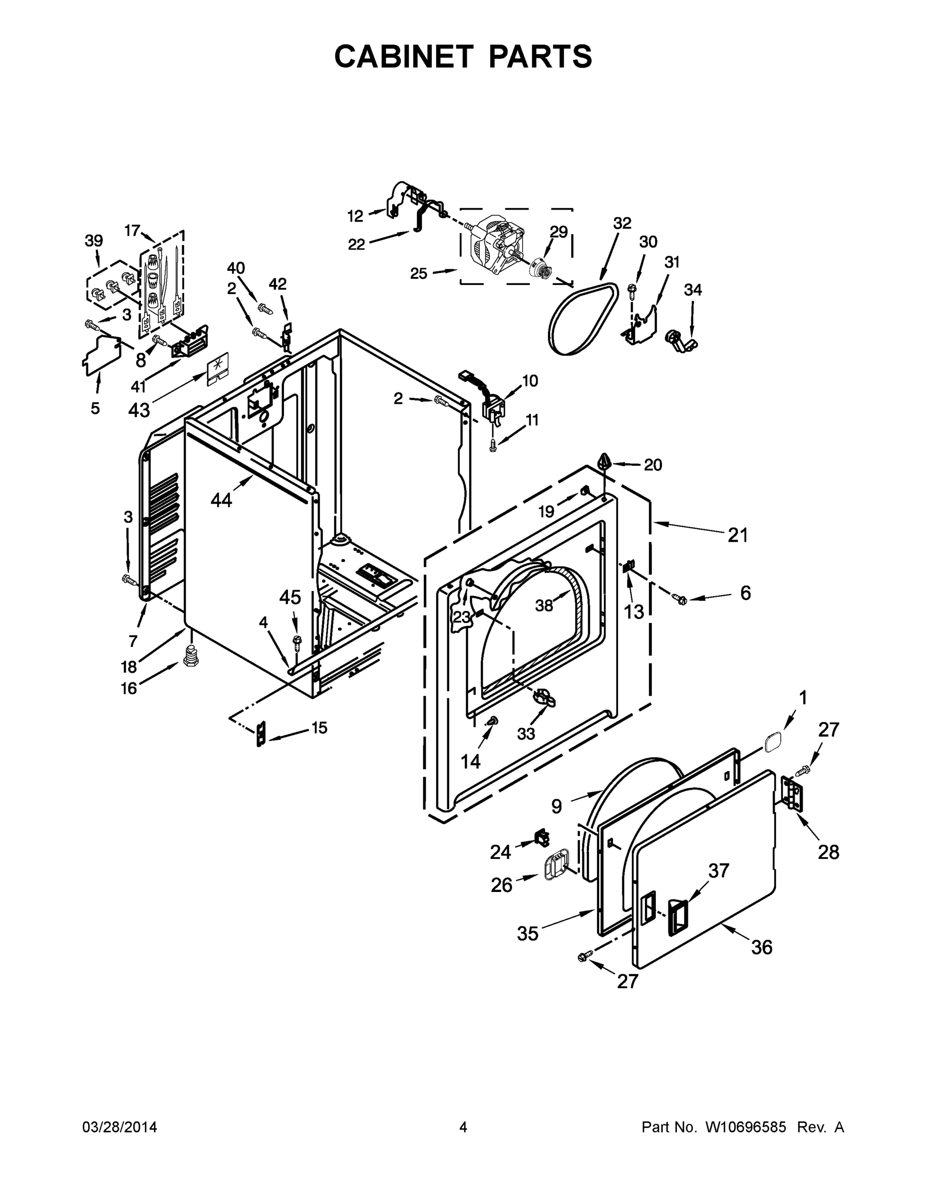 03 - CABINET PARTS