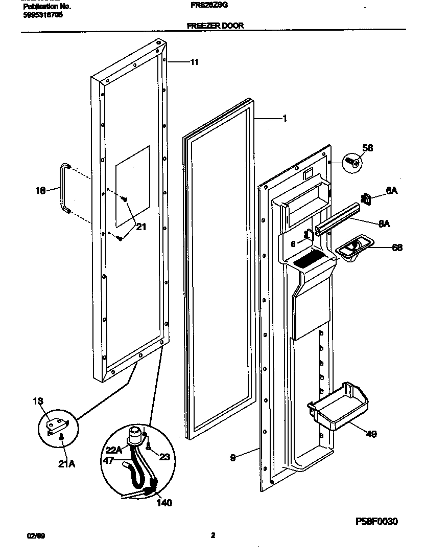 02 - FREEZER DOOR