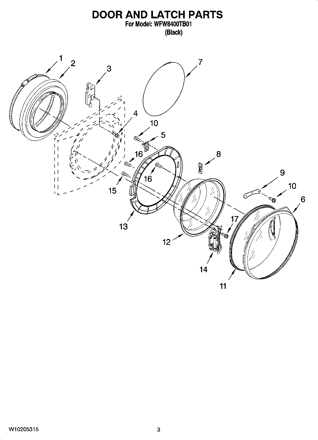 02 - DOOR AND LATCH PARTS