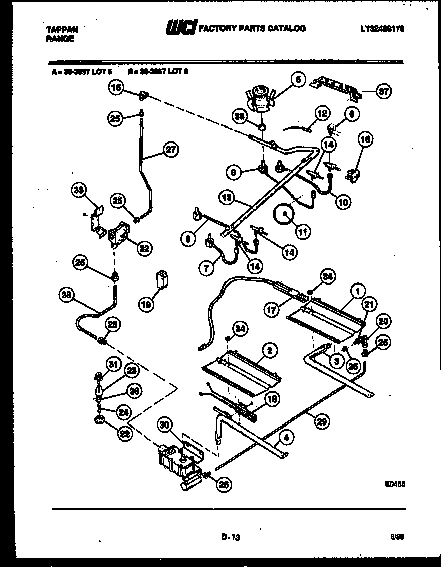 05 - BURNER, MANIFOLD AND GAS CONTROL