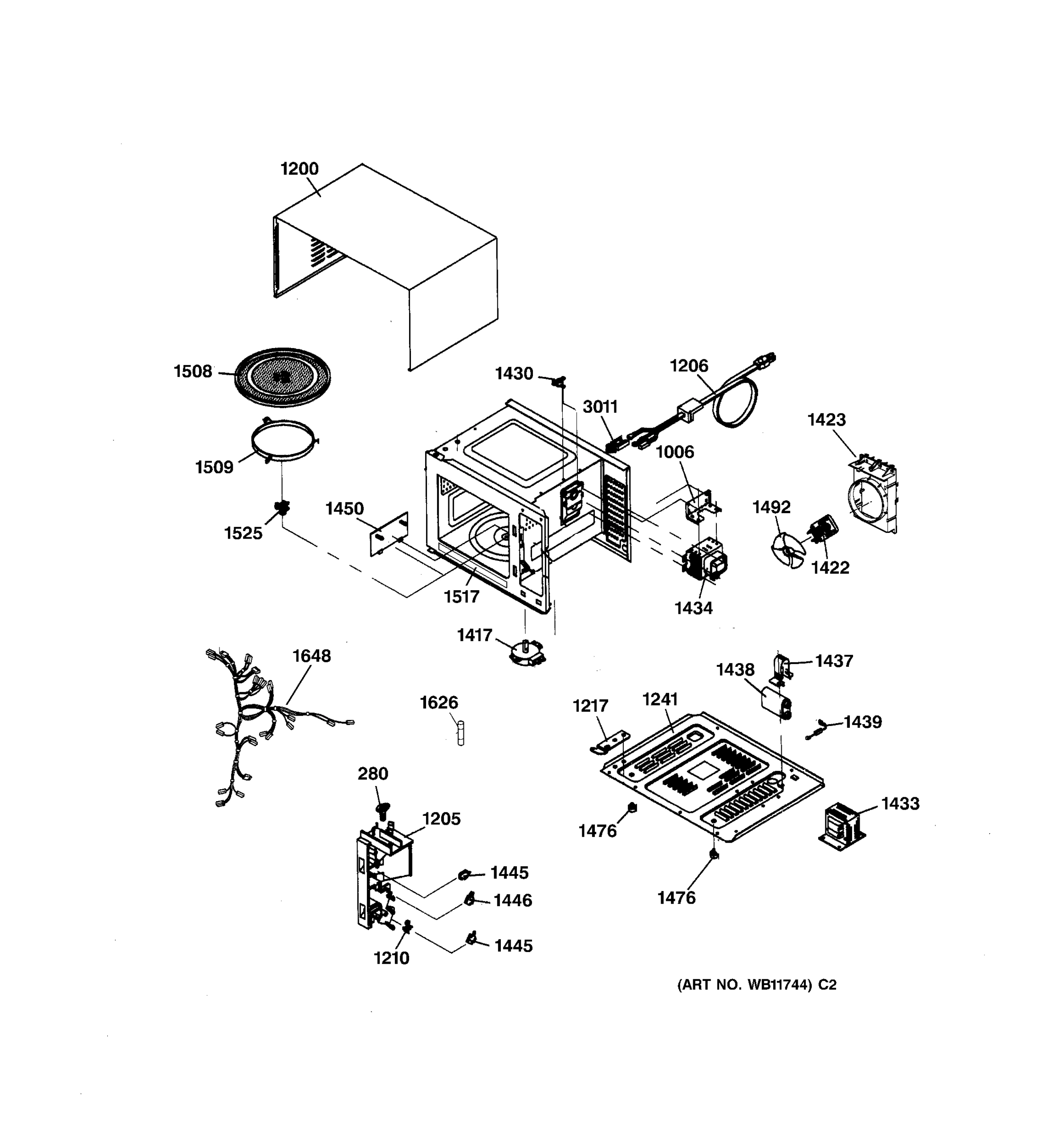 OVEN & CABINET PARTS