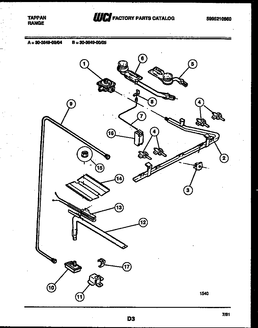 06 - BURNER, MANIFOLD AND GAS CONTROL
