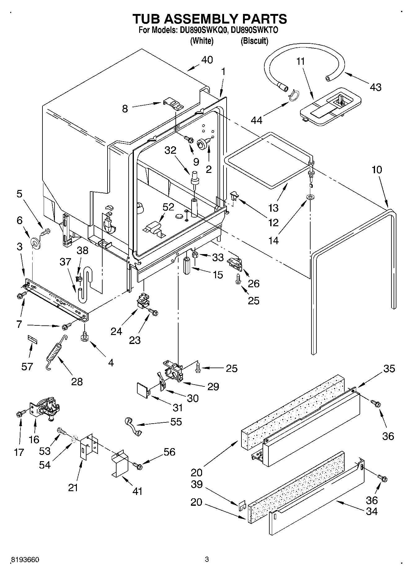 03 - TUB ASSEMBLY