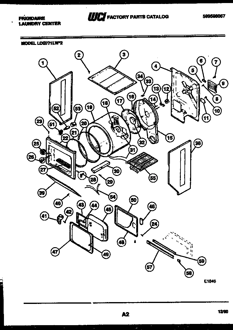 02 - CABINET AND COMPONENT PARTS