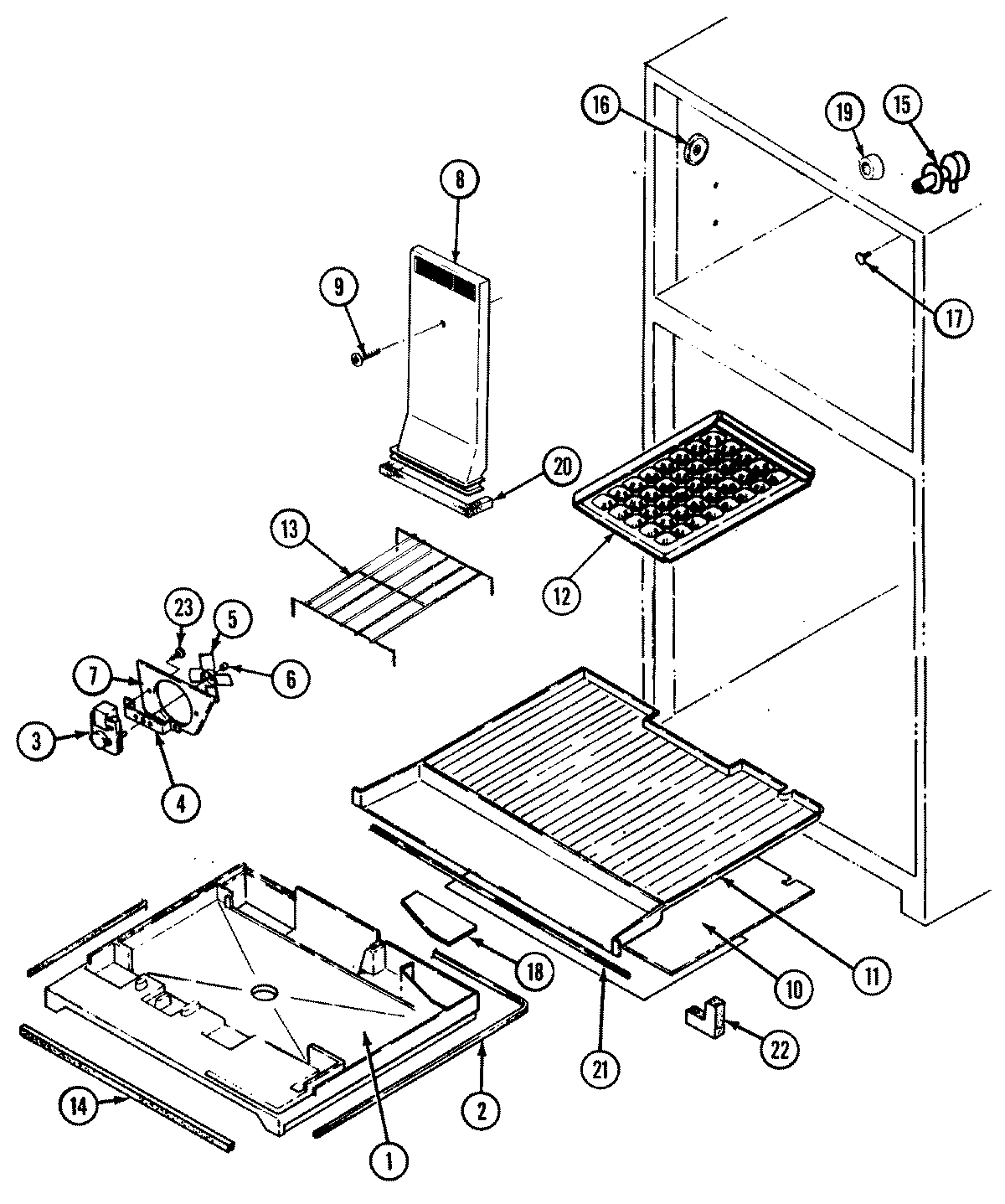 01 - FREEZER COMPARTMENT