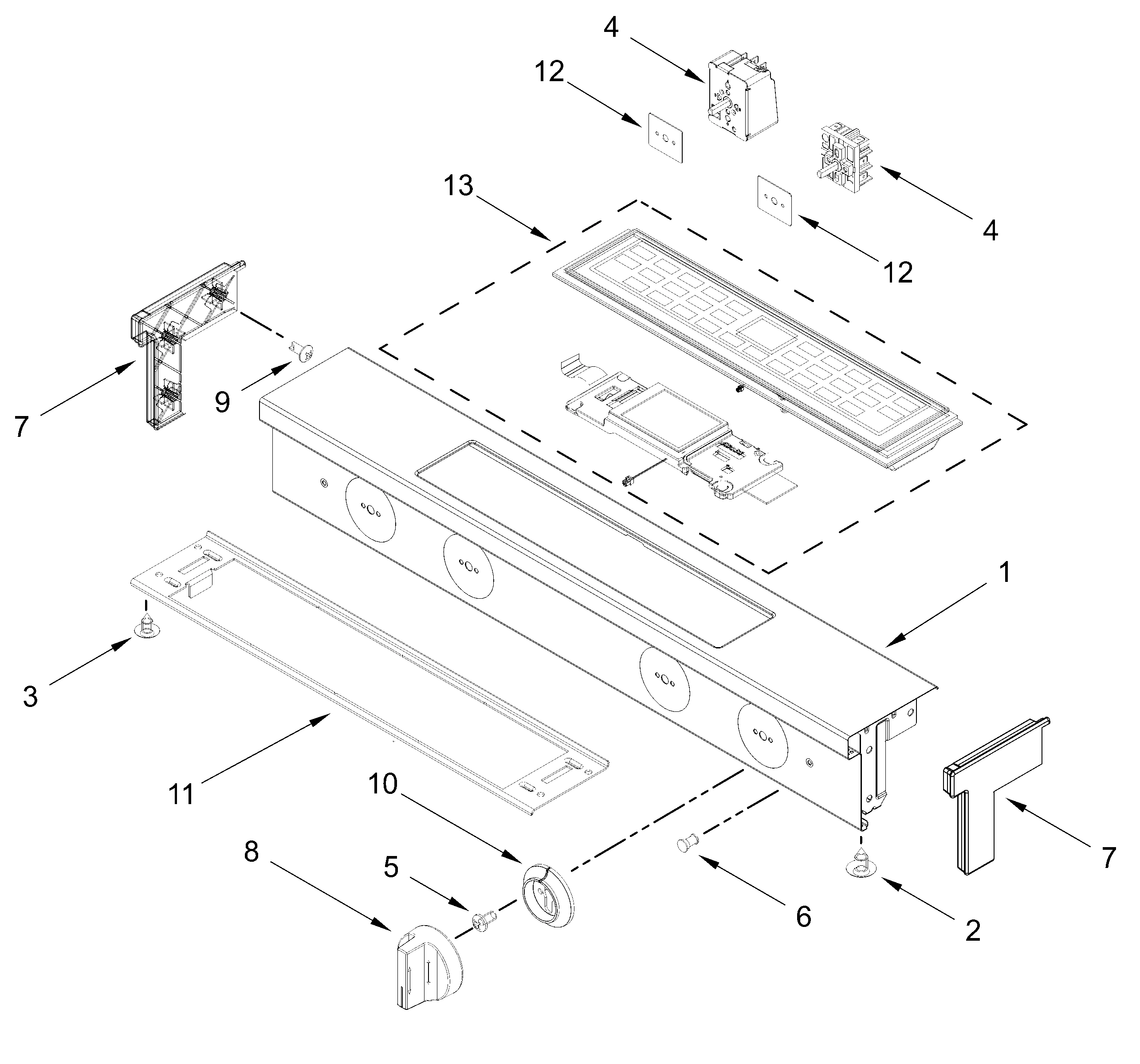 CONTROL PANEL PARTS