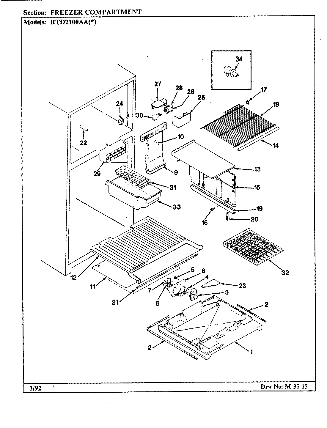 01 - FREEZER COMPARTMENT