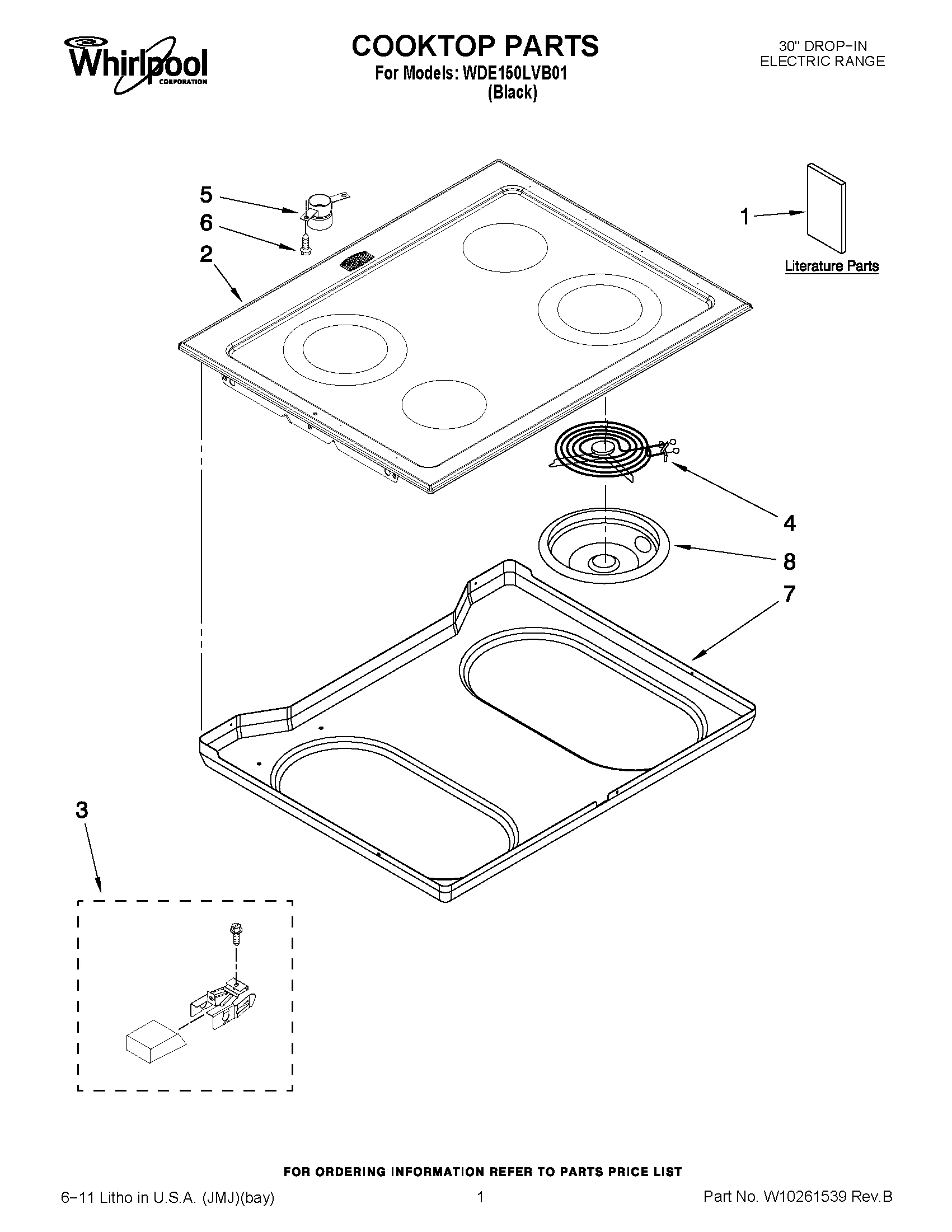 01 - COOKTOP PARTS