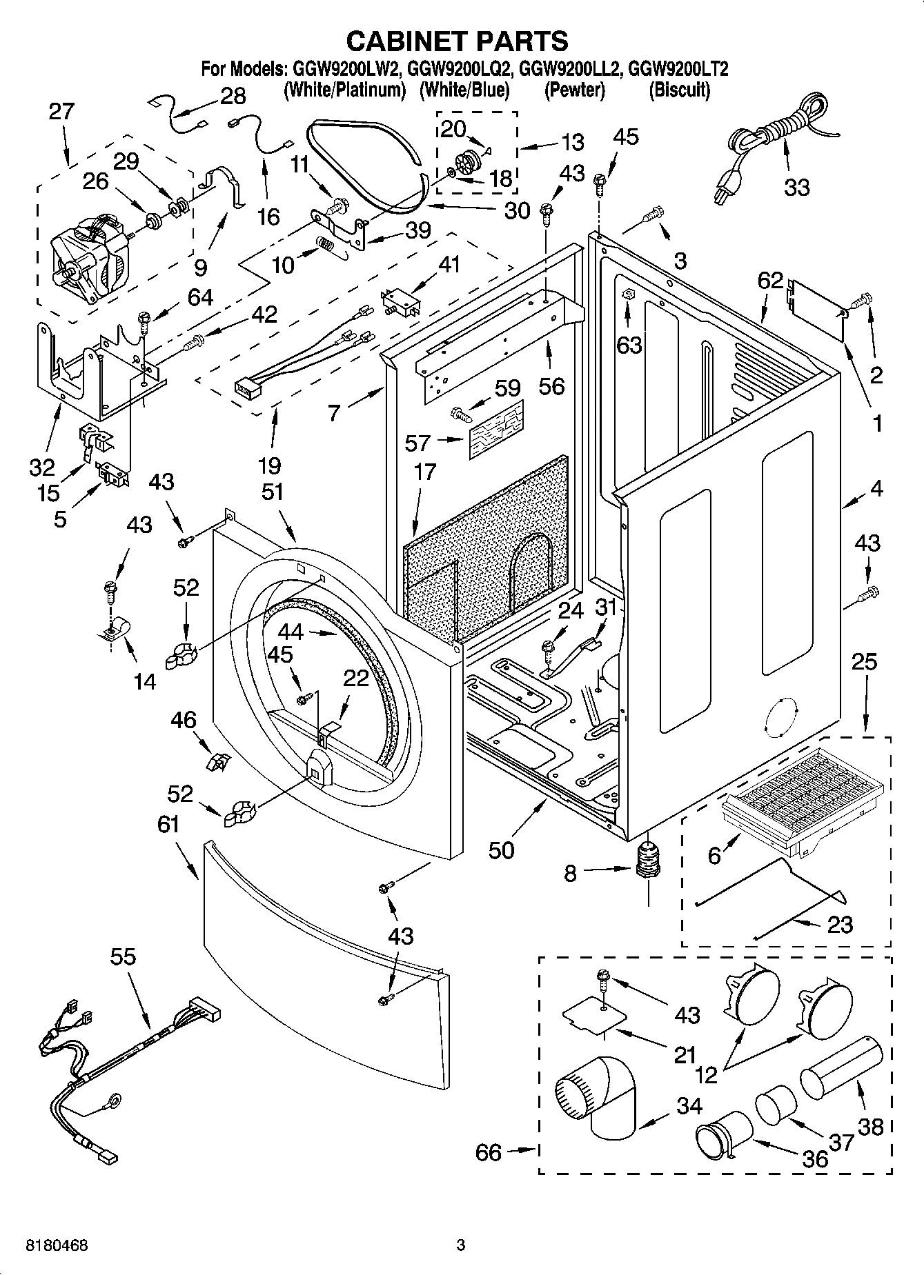 02 - CABINET PARTS