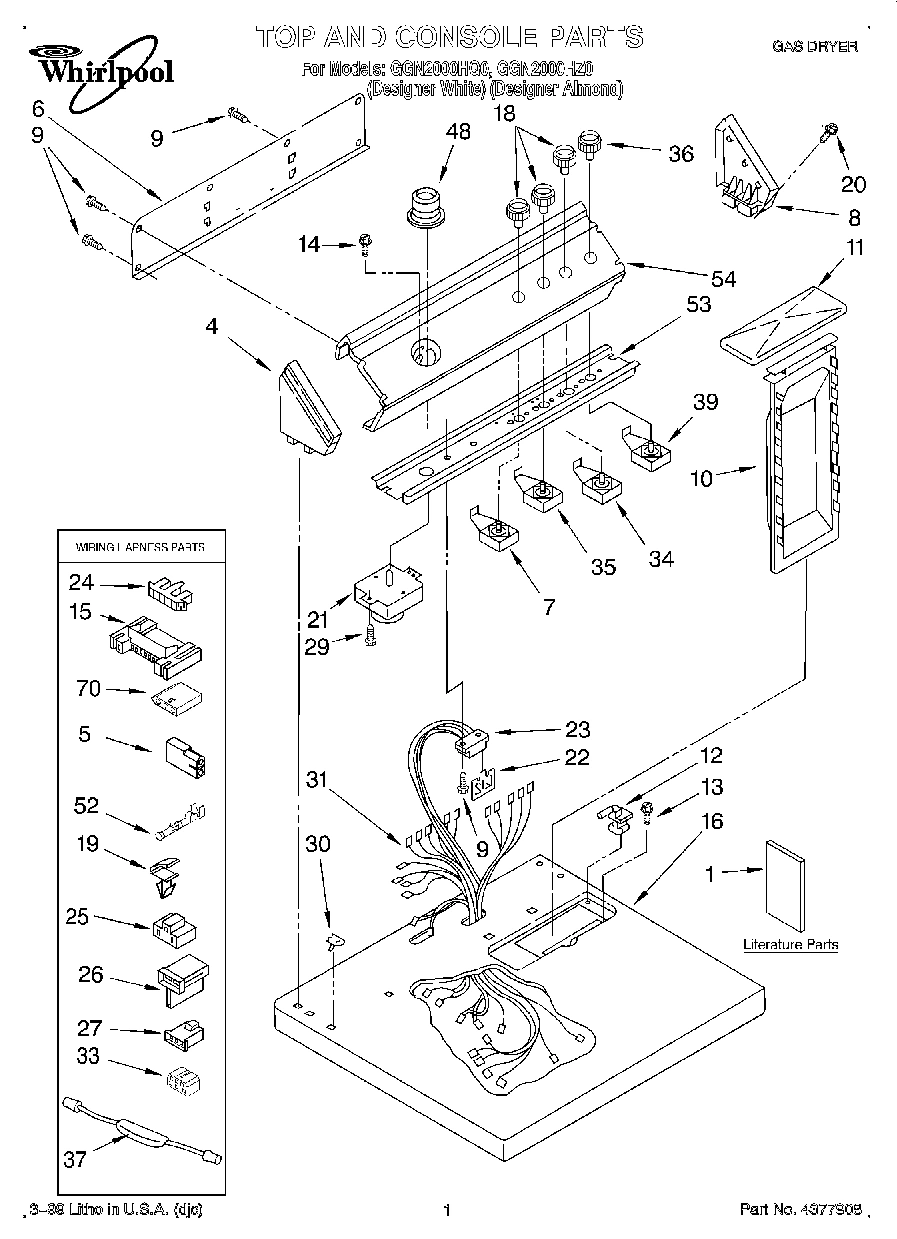 01 - TOP AND CONSOLE, LIT/OPTIONAL
