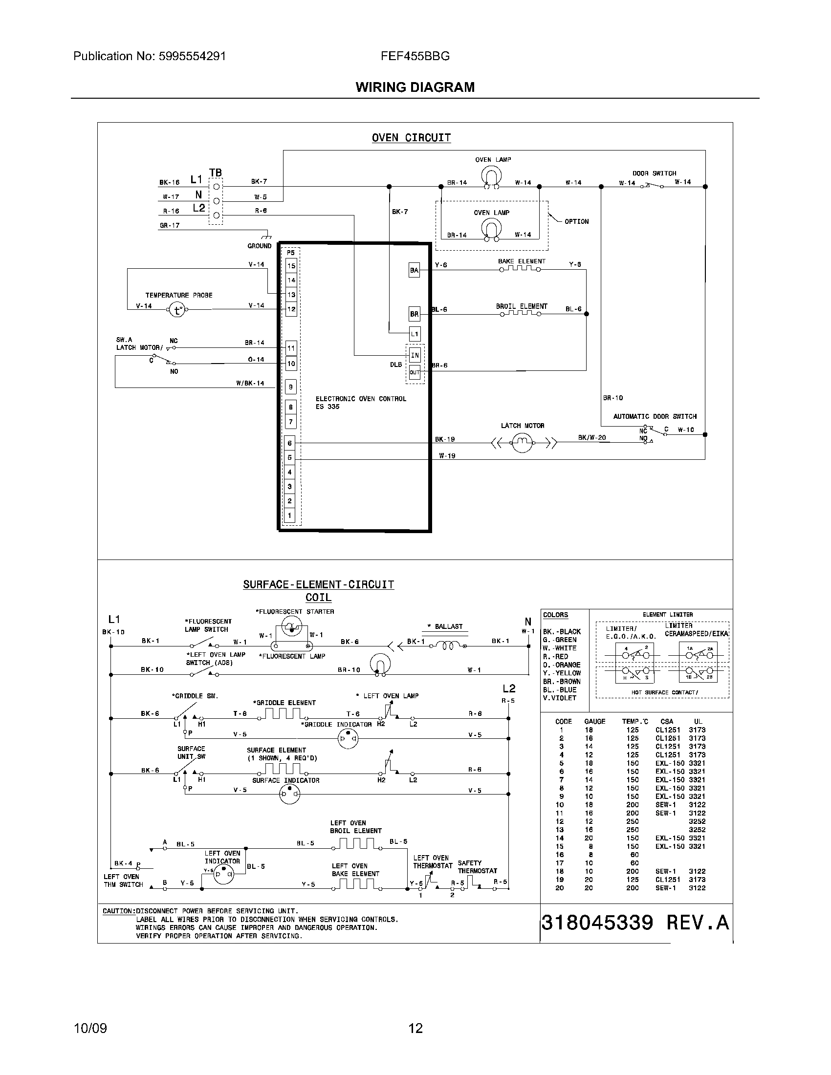 12 - WIRING DIAGRAM
