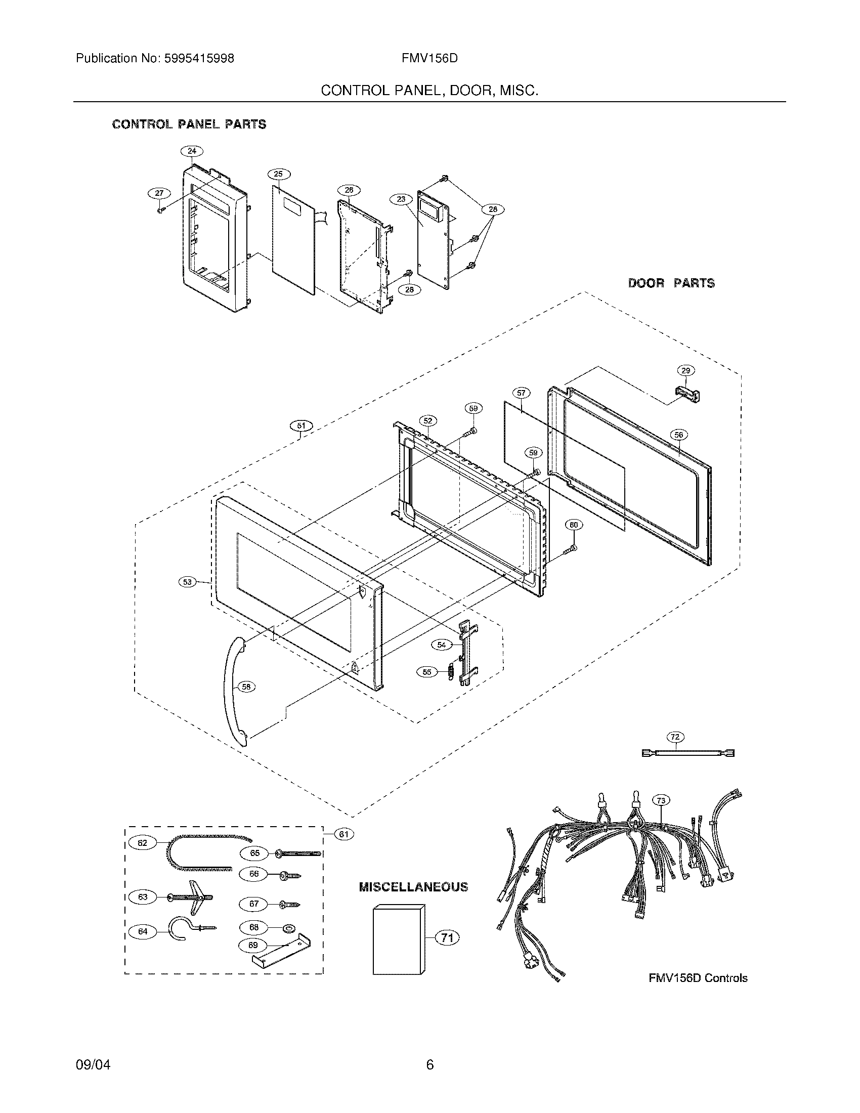 05 - CONTROL PANEL/DOOR/MISC
