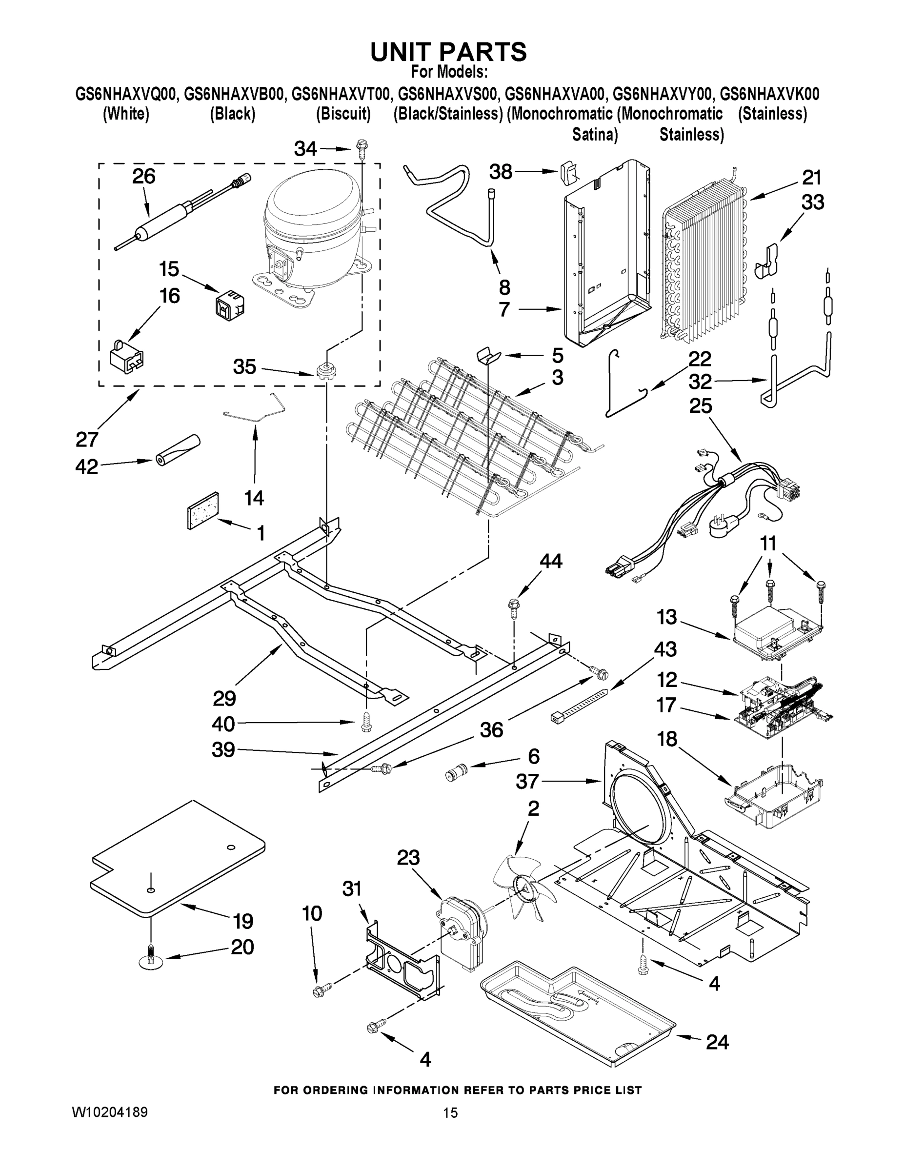 09 - UNIT PARTS