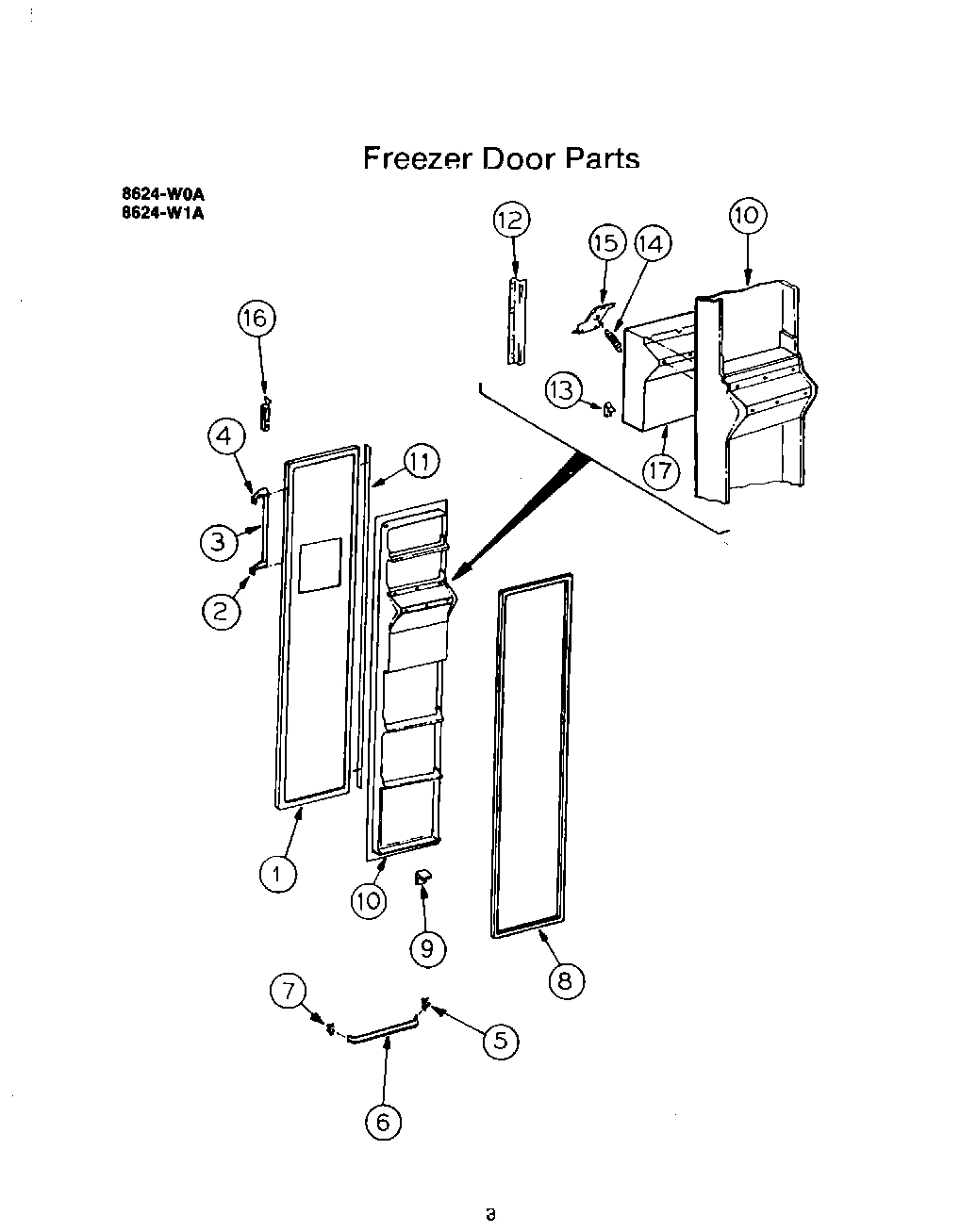 03 - FREEZER DOOR