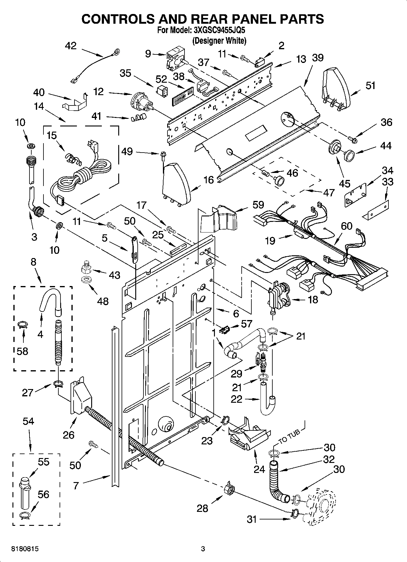 02 - CONTROLS AND REAR PANEL PARTS