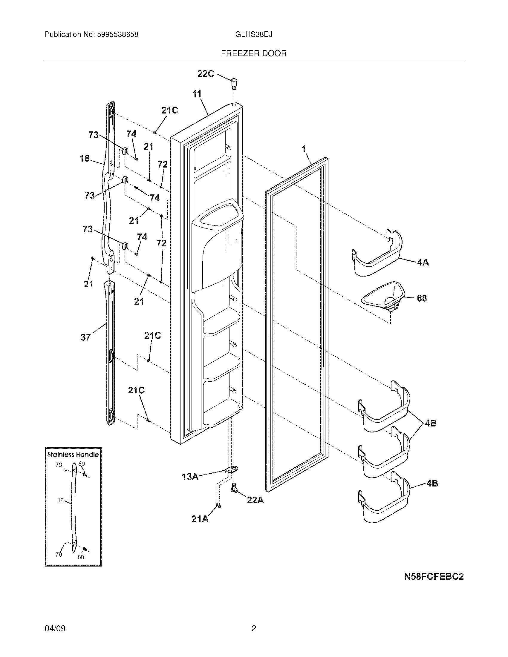 03 - FREEZER DOOR
