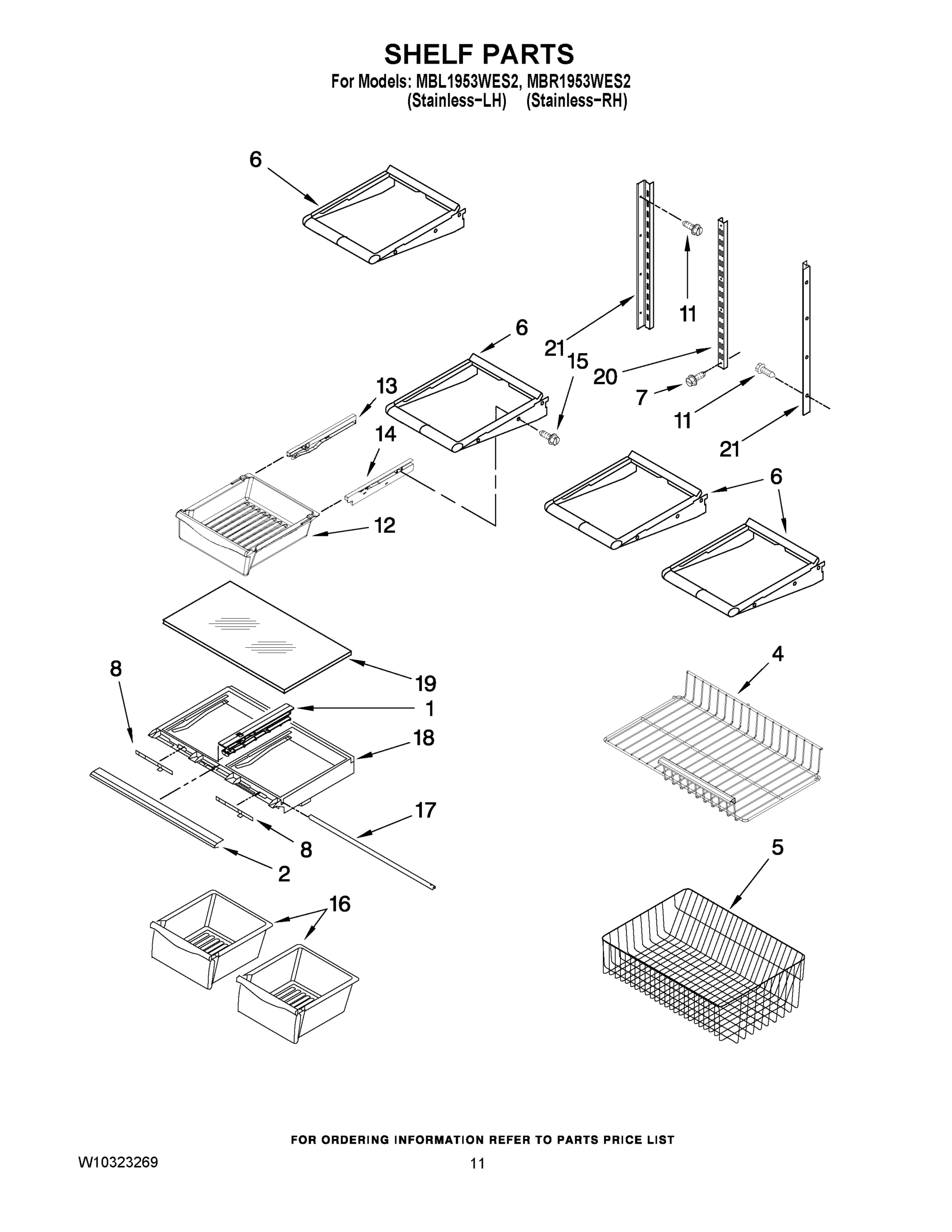 07 - SHELF PARTS
