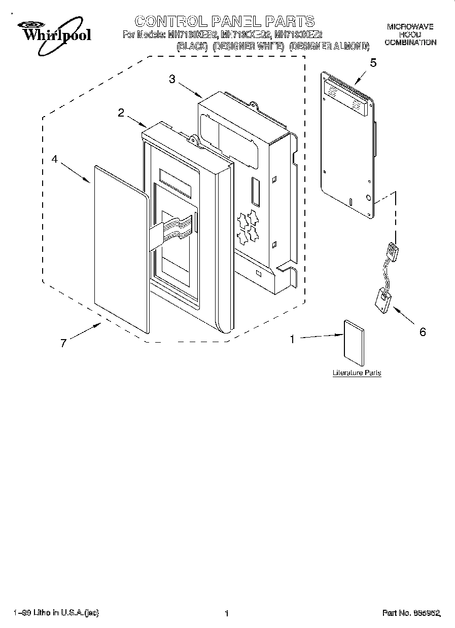 01 - CONTROL PANEL, LITERATURE