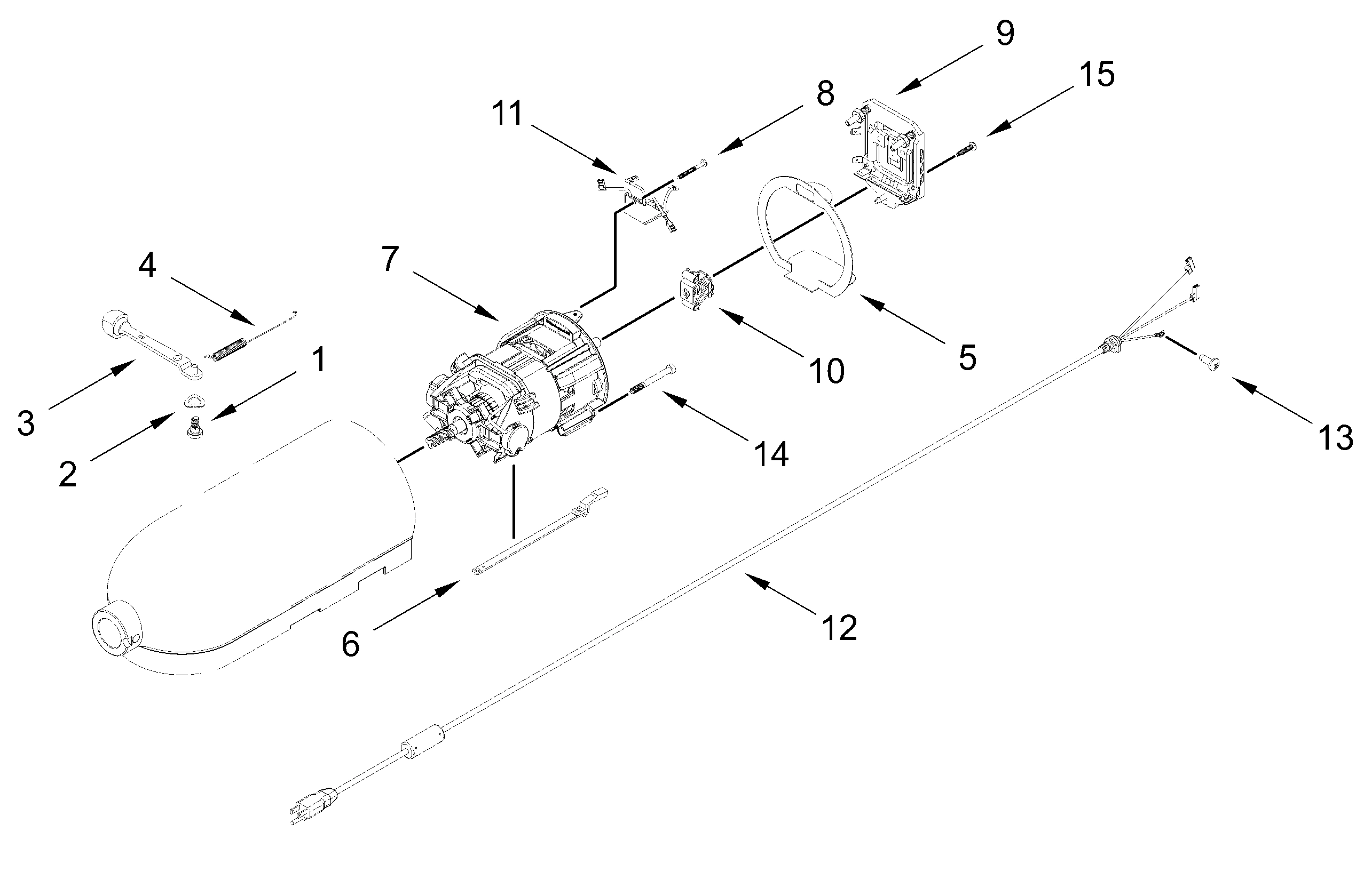 MOTOR AND CONTROL UNIT PARTS