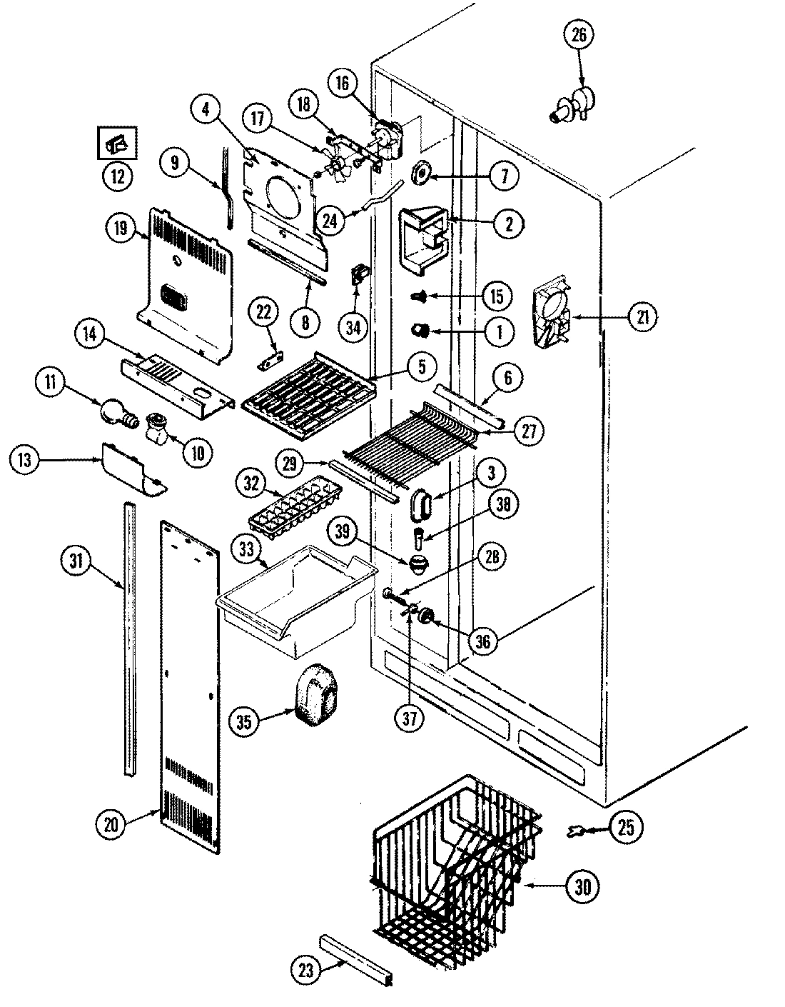 01 - FREEZER COMPARTMENT