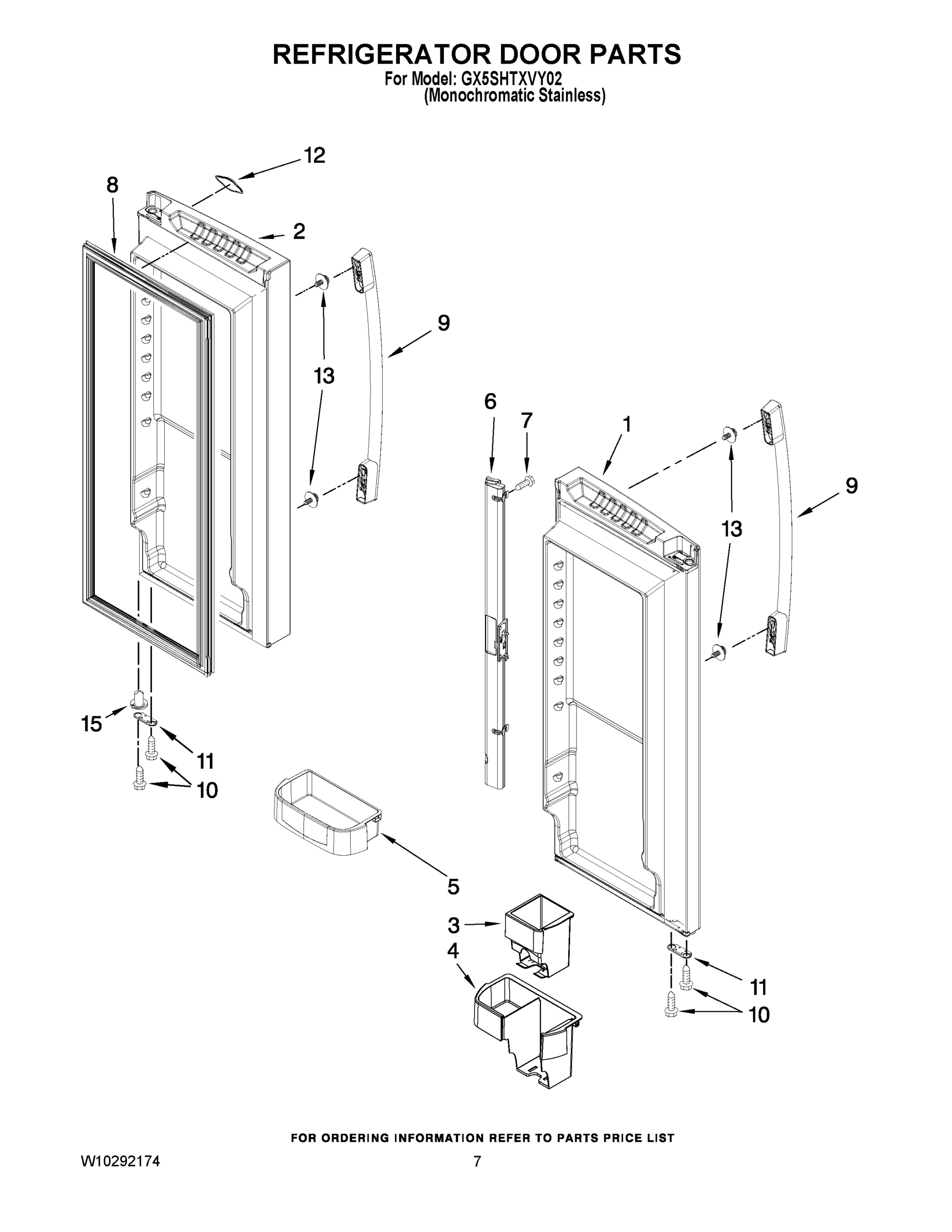 05 - REFRIGERATOR DOOR PARTS