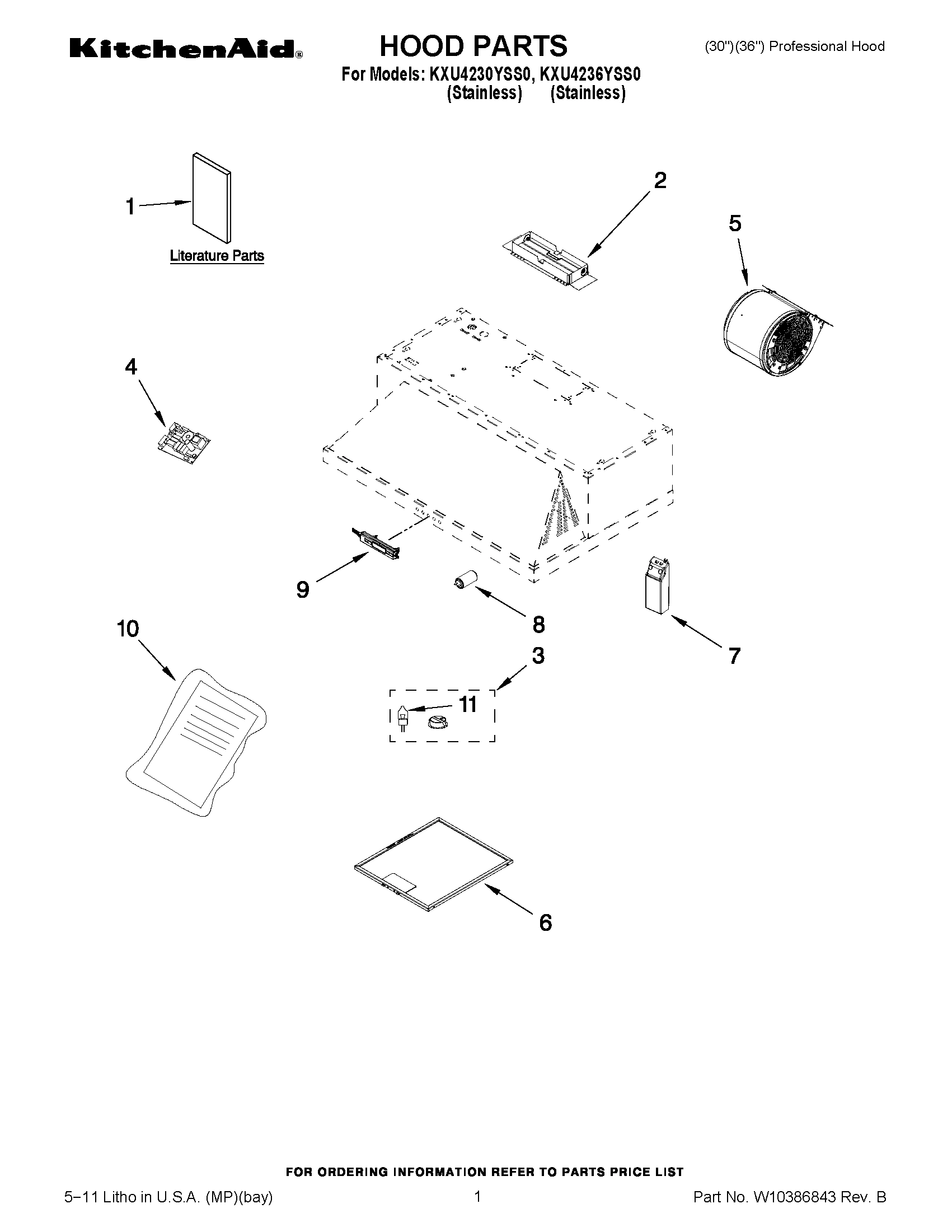 01 - HOOD PARTS