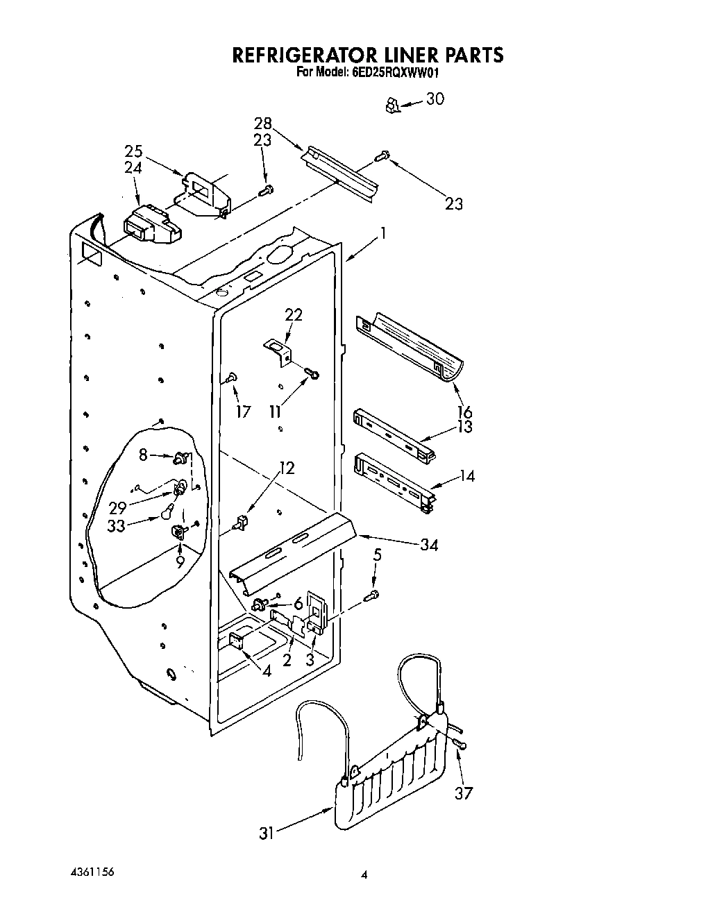 03 - REFRIGERATOR LINER