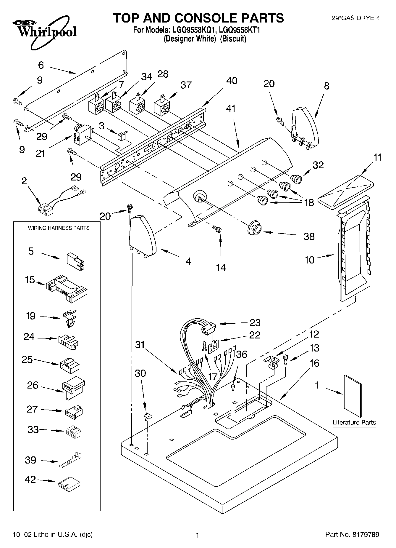 01 - TOP AND CONSOLE, LITERATURE