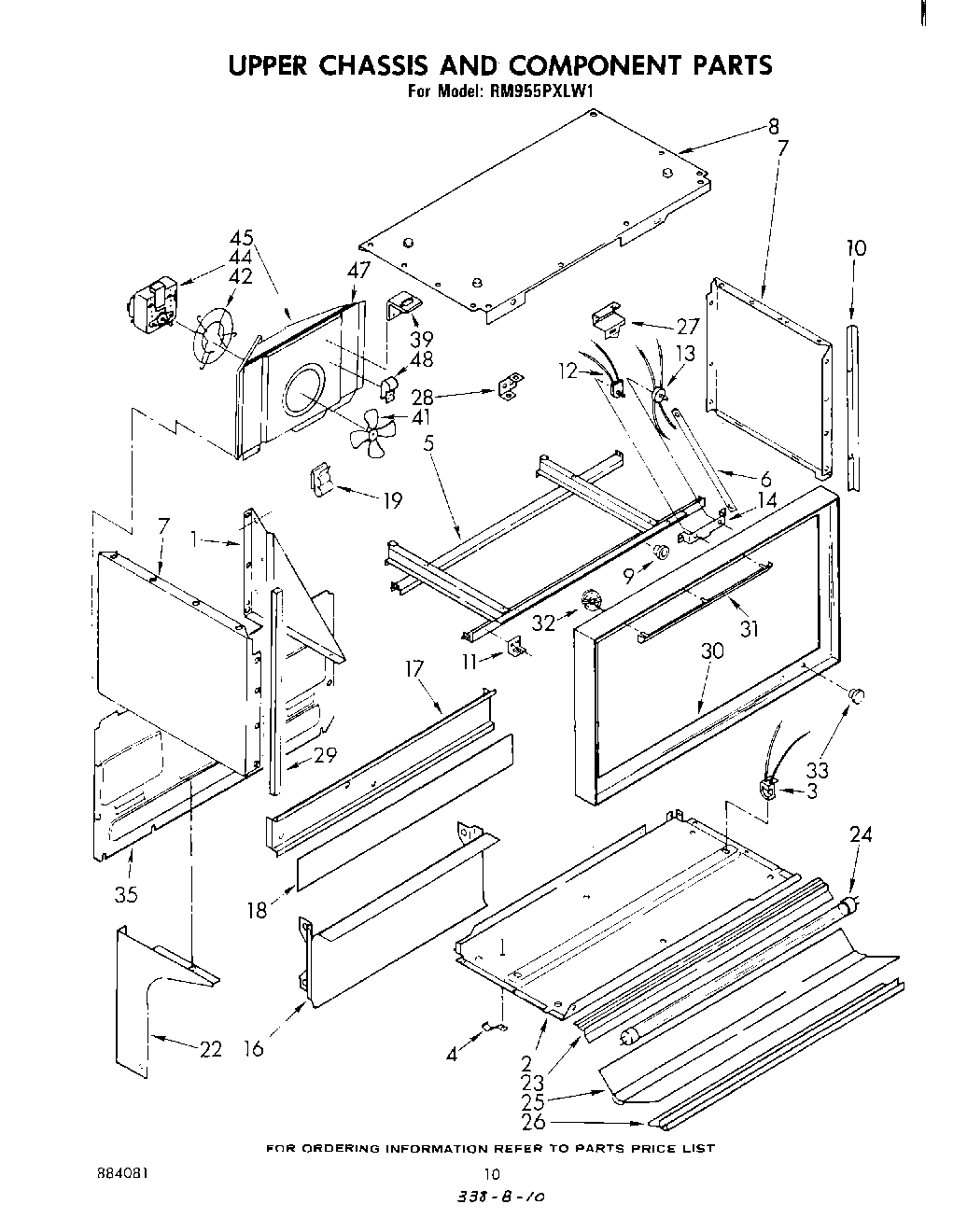 06 - UPPER CHASSIS AND COMPONENTS