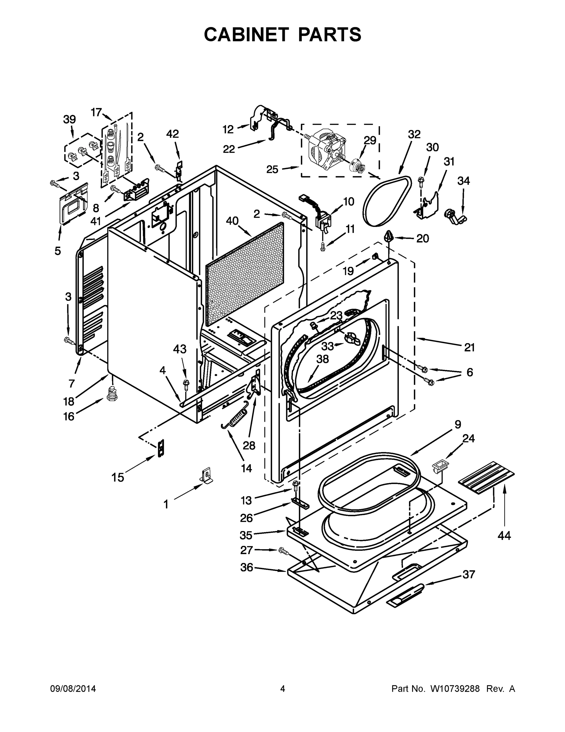 03 - CABINET PARTS