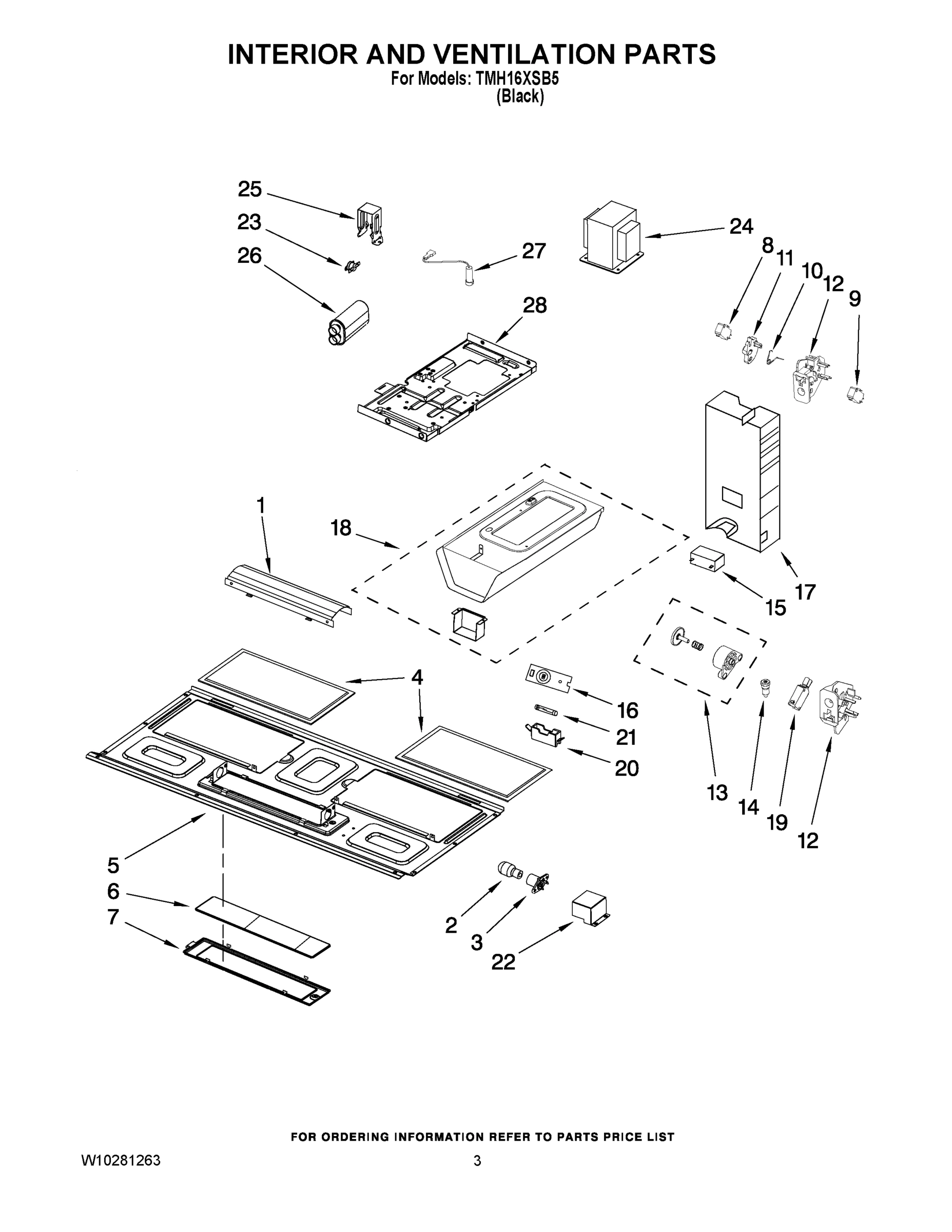 03 - INTERIOR AND VENTILATION PARTS