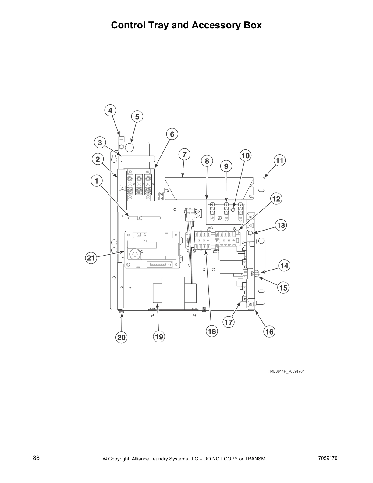 Control Tray and Accessory Box