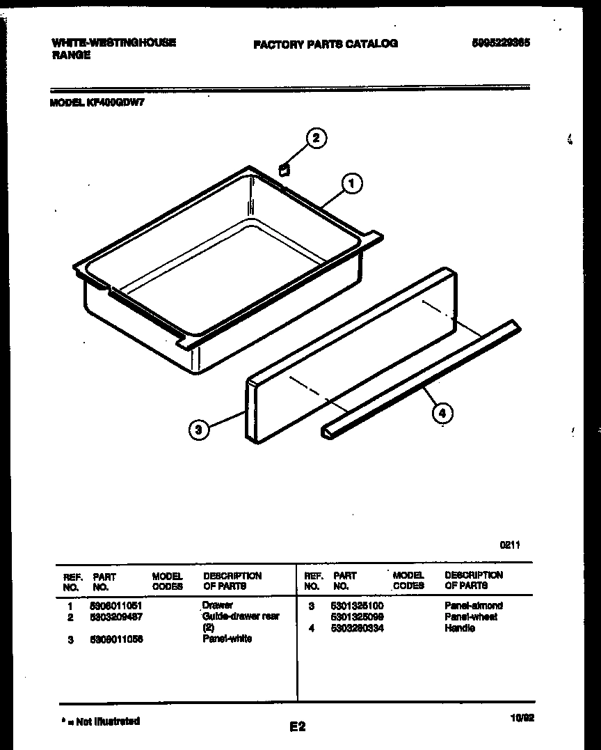 07 - DRAWER PARTS