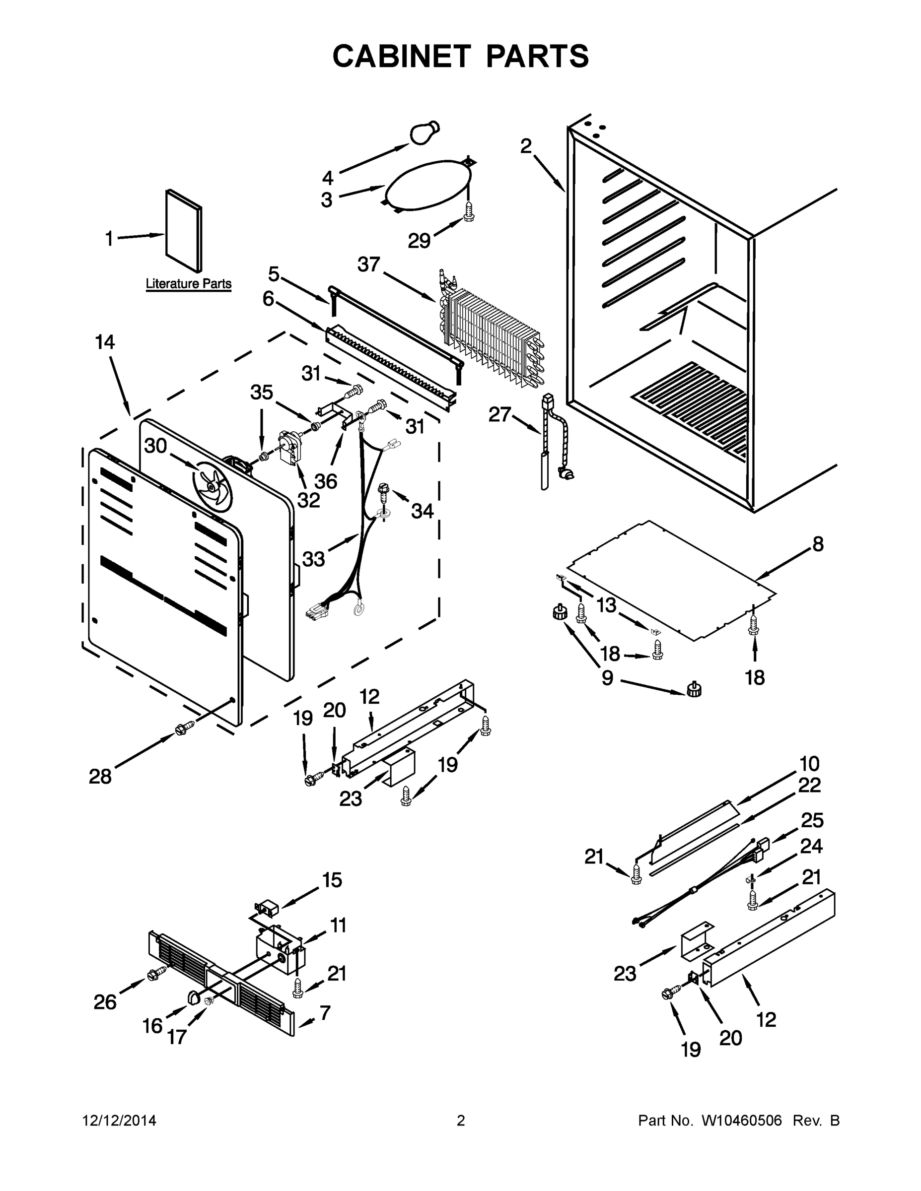 02 - CABINET PARTS