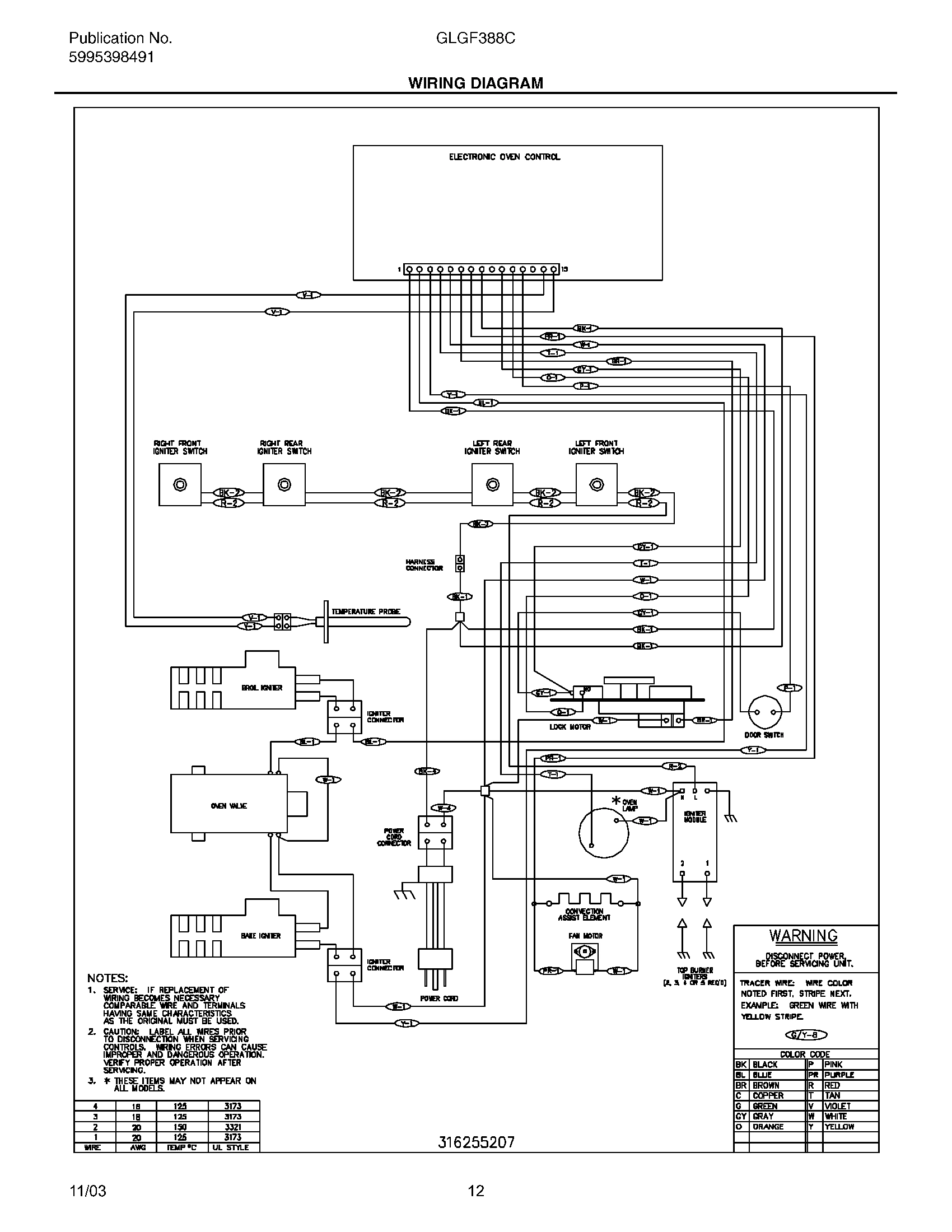 12 - WIRING DIAGRAM