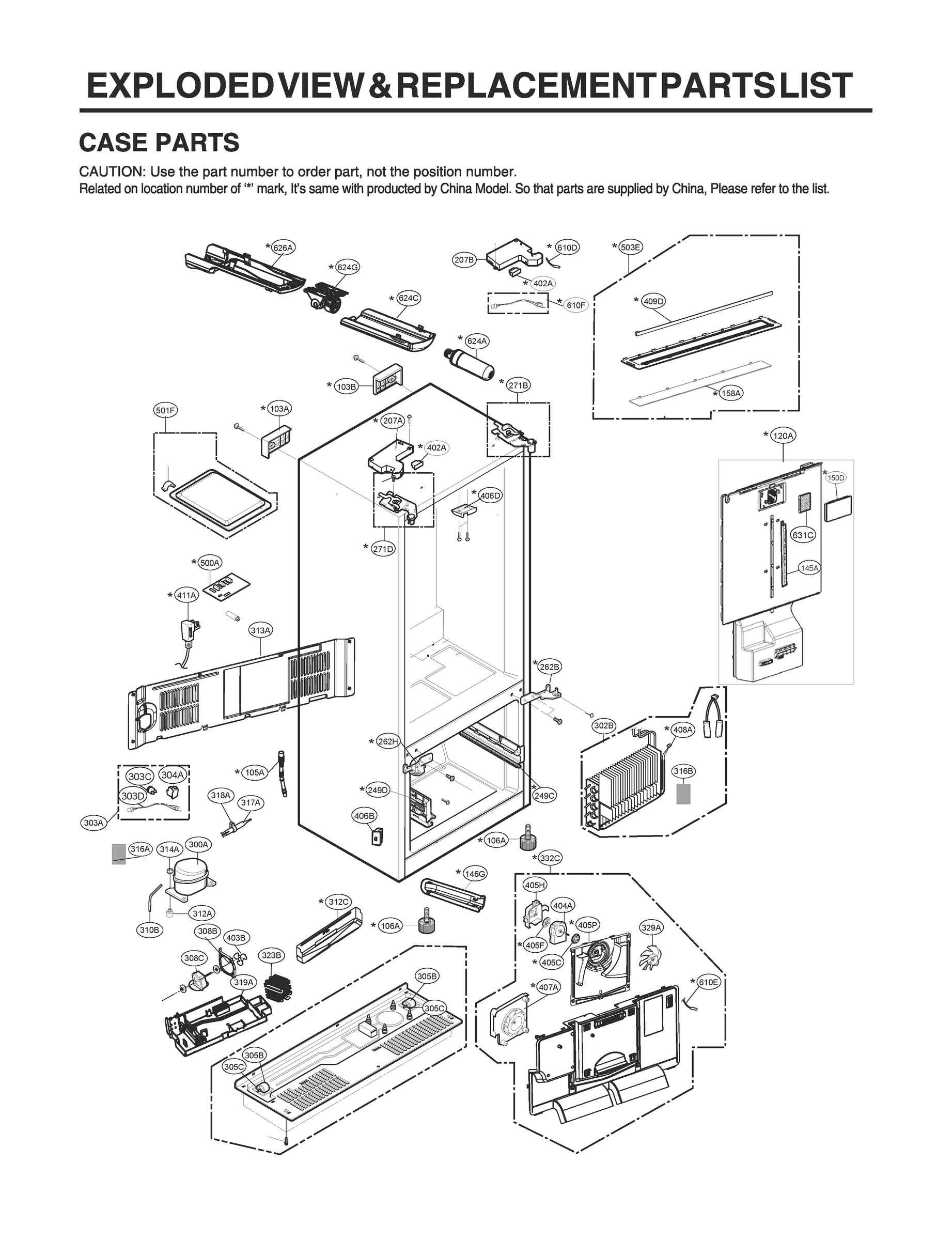 CASE PARTS