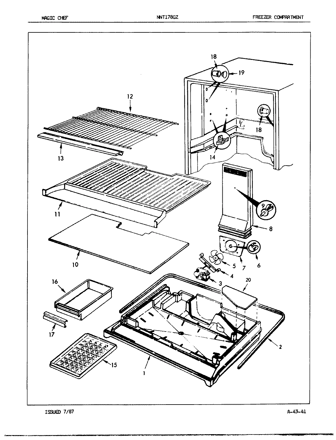 01 - FREEZER COMPARTMENT